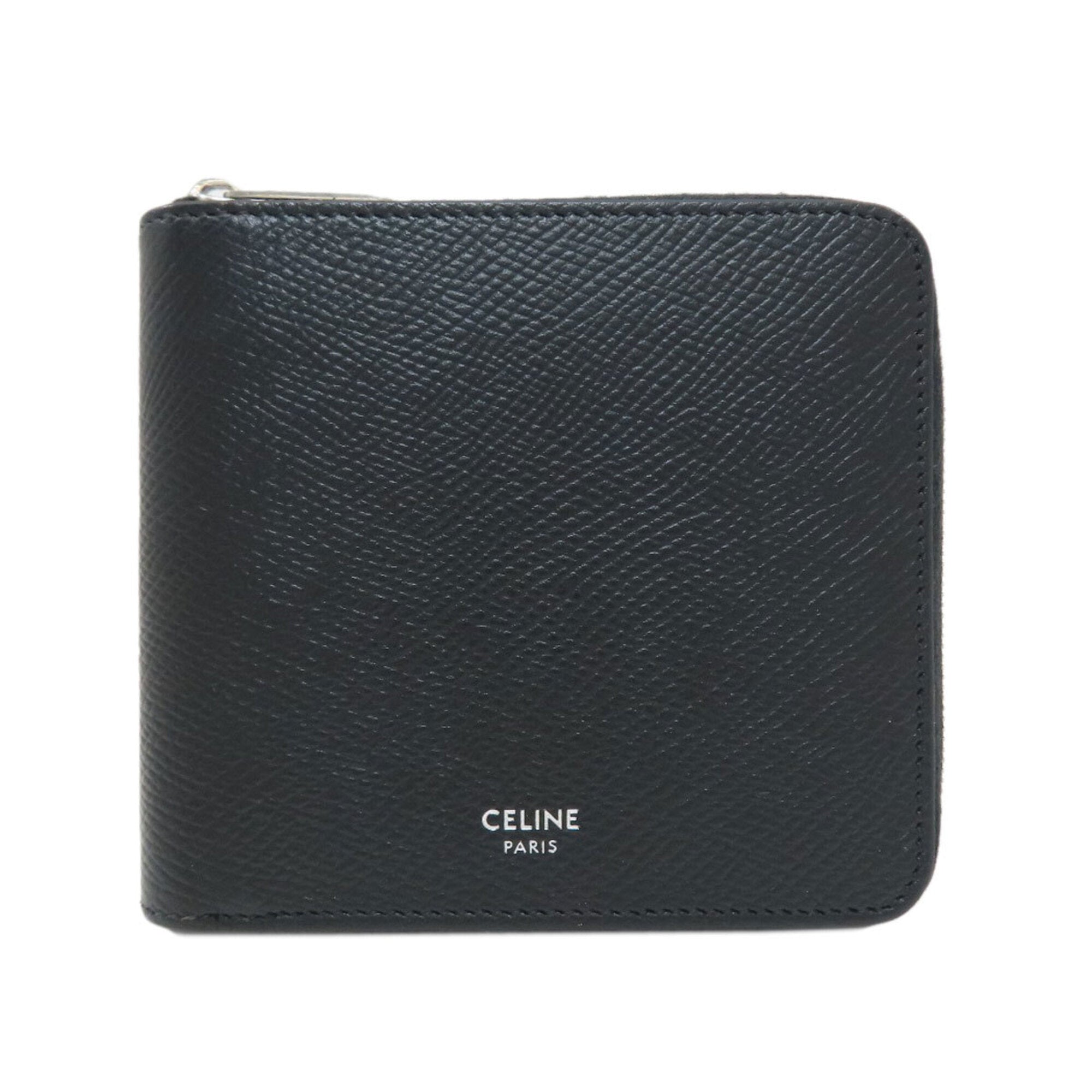 Celine Black Leather Wallet (Bi-Fold) (Pre-Owned)