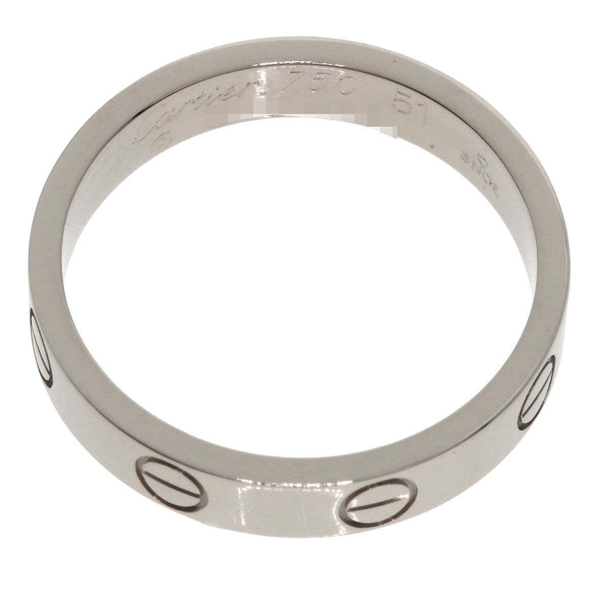 Cartier White Gold (18K) Band Ring (Pre-Owned)