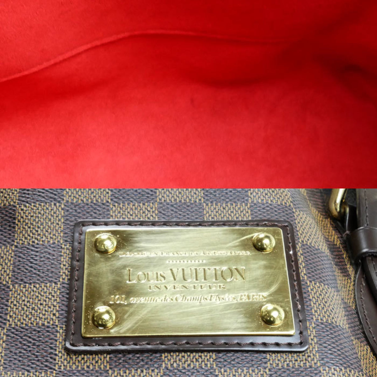 Louis Vuitton Damier Canvas Tote Bag (Pre-Owned)