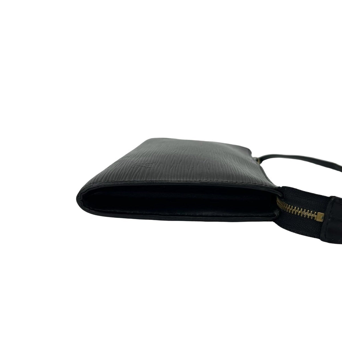 Louis Vuitton Black Leather Handbag Pouch (Pre-Owned)