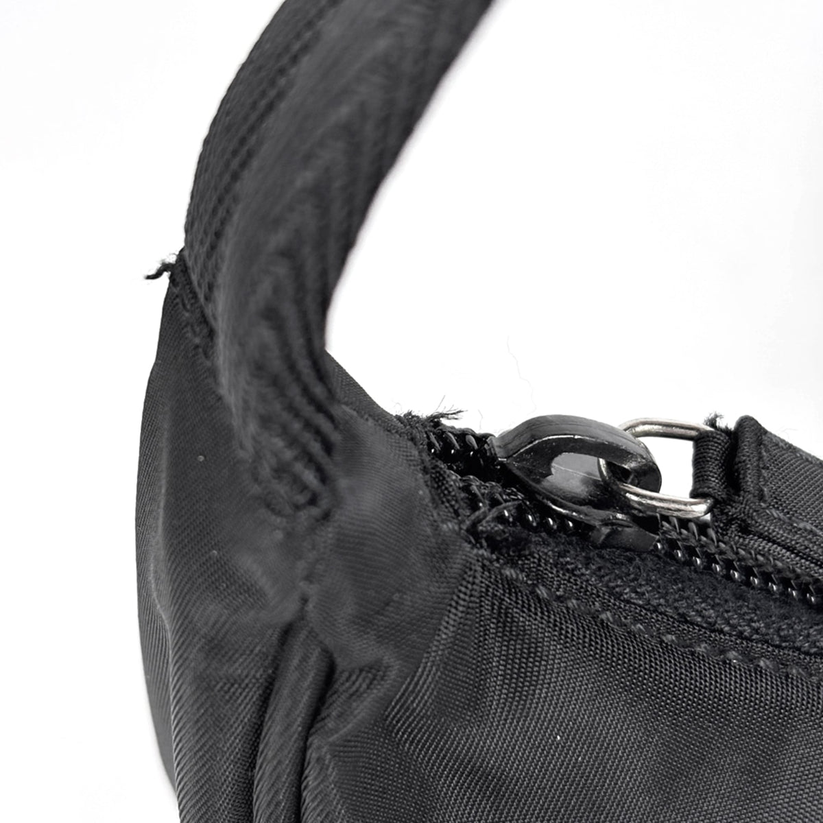 Prada Black Nylon Handbag (Pre-Owned)