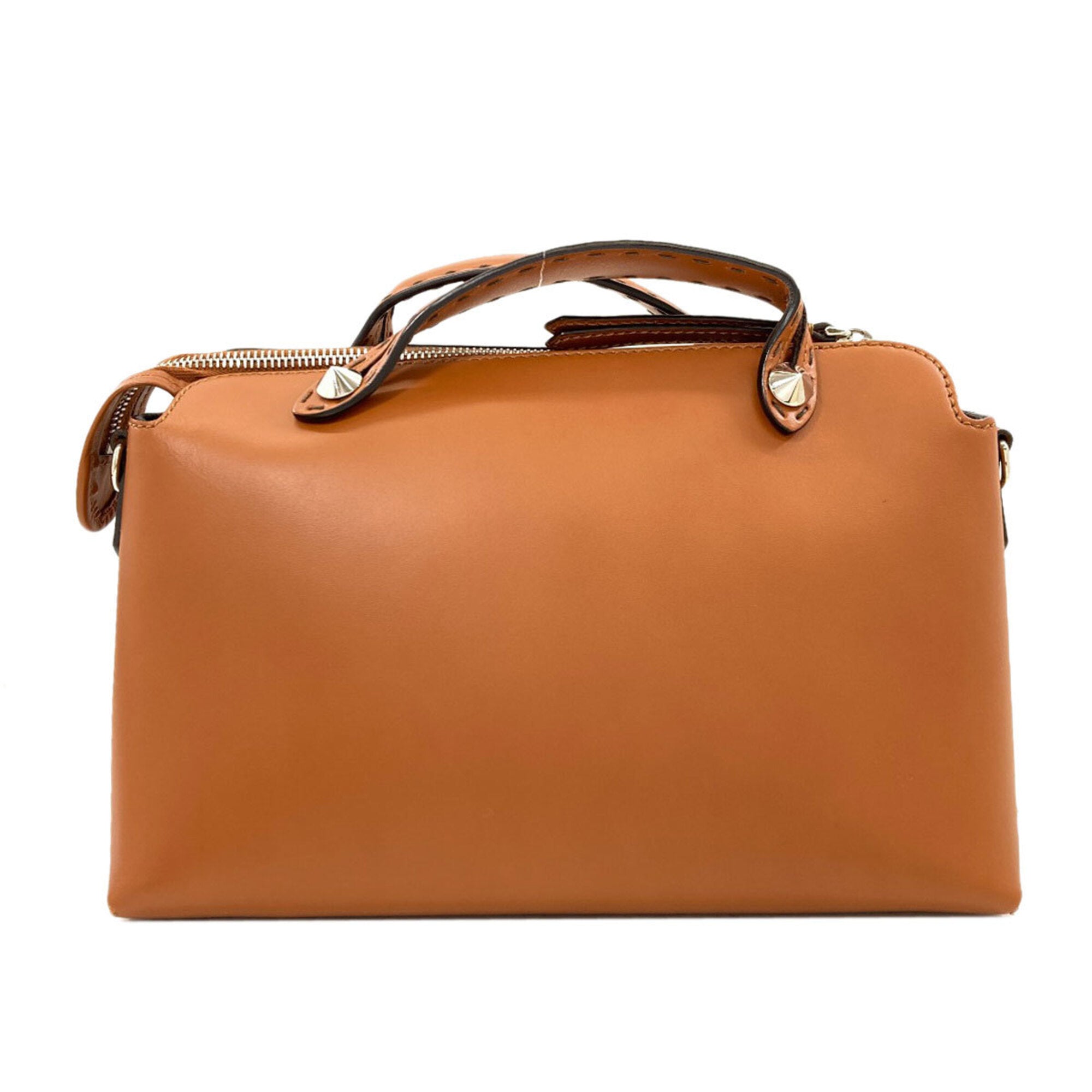 Fendi Brown Leather Handbag (Pre-Owned)