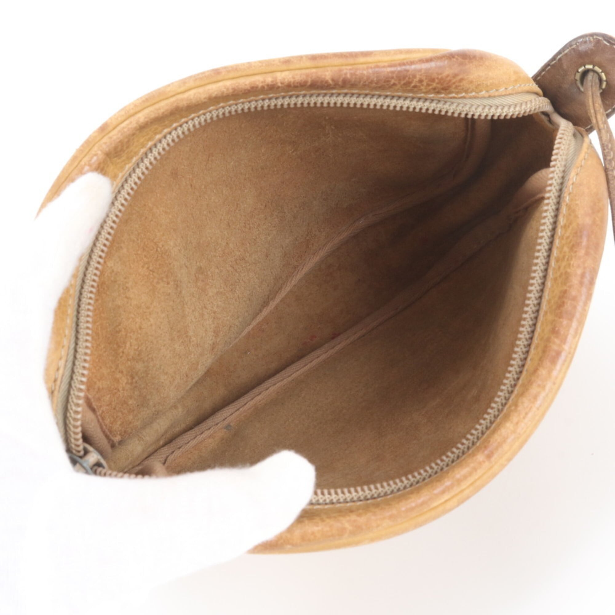Loewe Brown Leather Crossbody Bag Shoulder Bag (Pre-Owned)