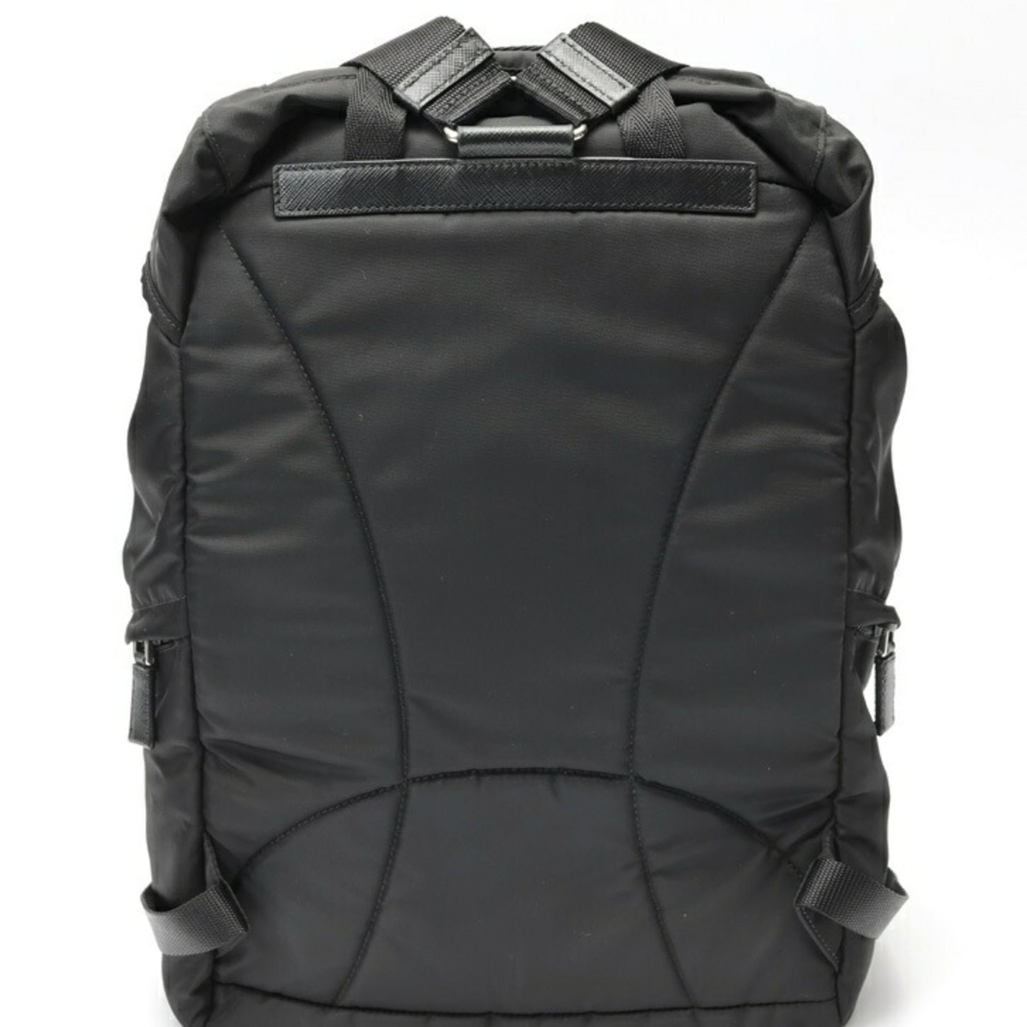 Prada Black Nylon Backpack (Pre-Owned)