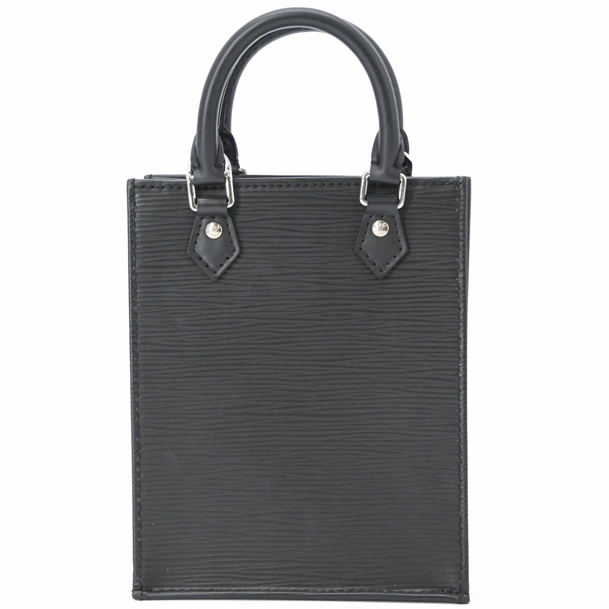 Louis Vuitton Epi Black Epi Leather Handbag Shoulder Bag (Pre-Owned)