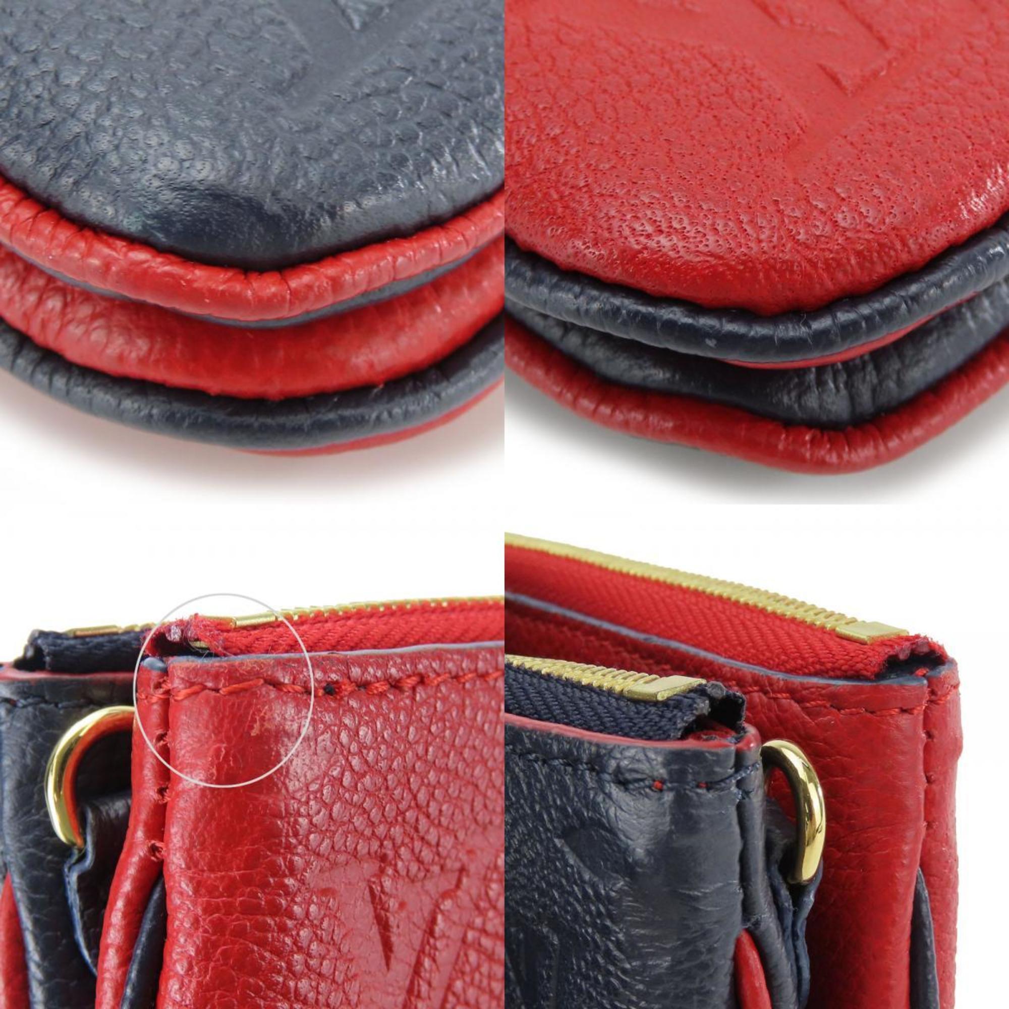 Louis Vuitton Marine Rouge Monogram Empreinte Pochette Shoulder Bag (Pre-Owned)