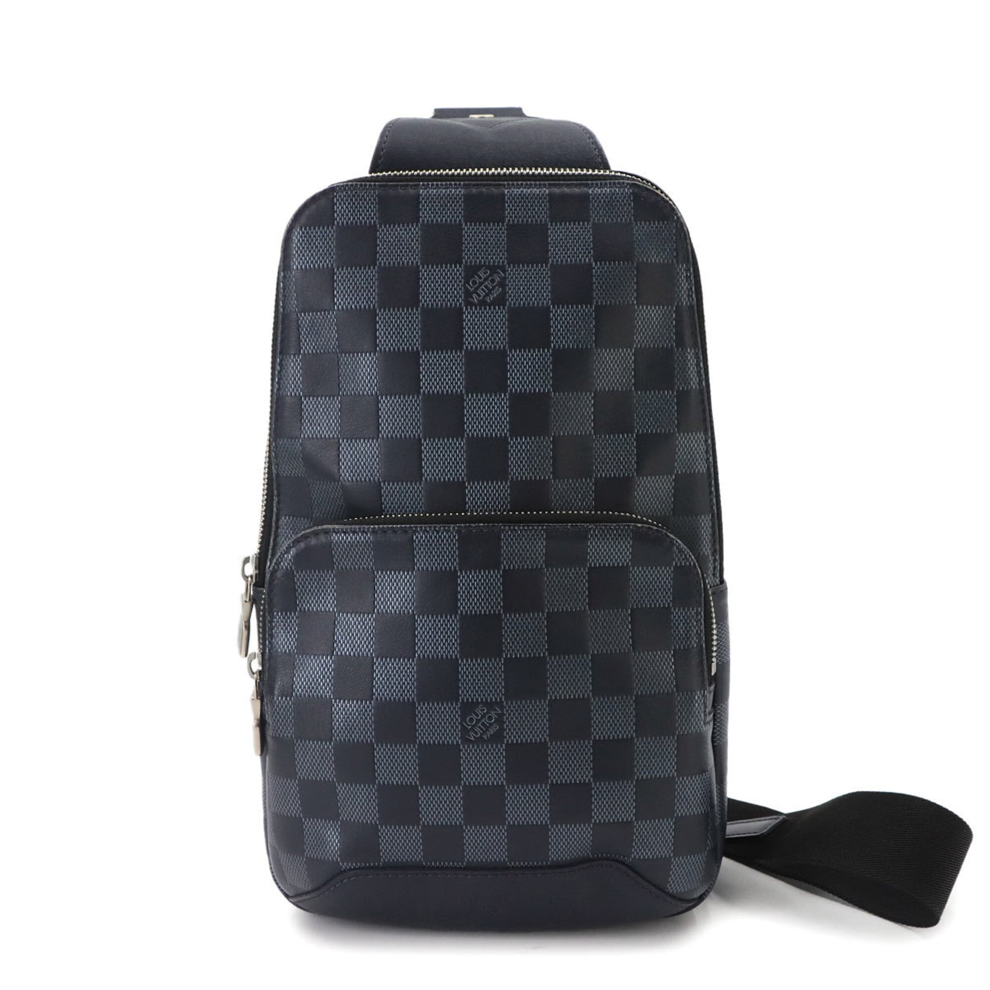 Louis Vuitton Damier Canvas Infini Navy Damier Infini Handbag Shoulder Bag Sling Bag (Pre-Owned)