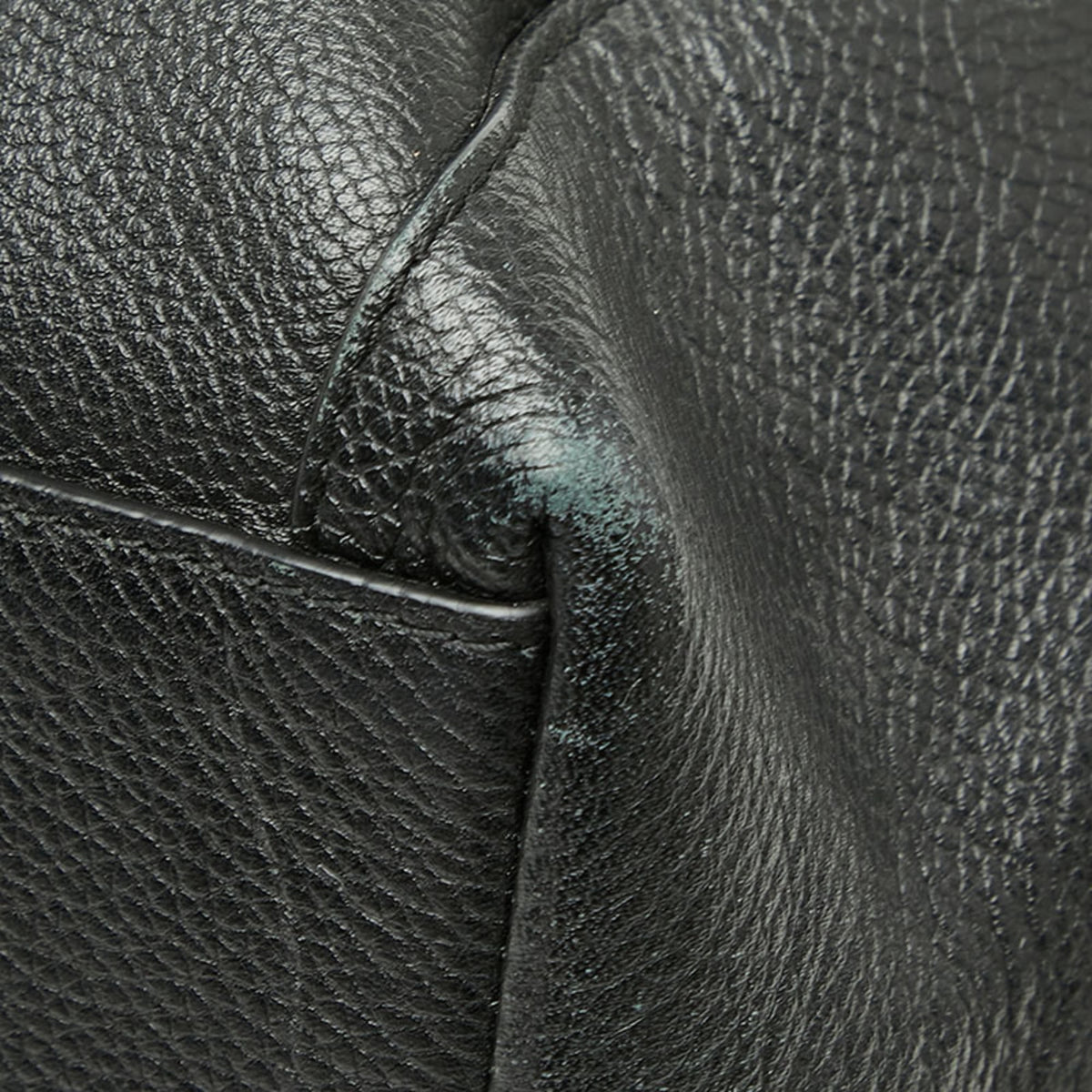 Coach Black Leather Tote Bag (Pre-Owned)