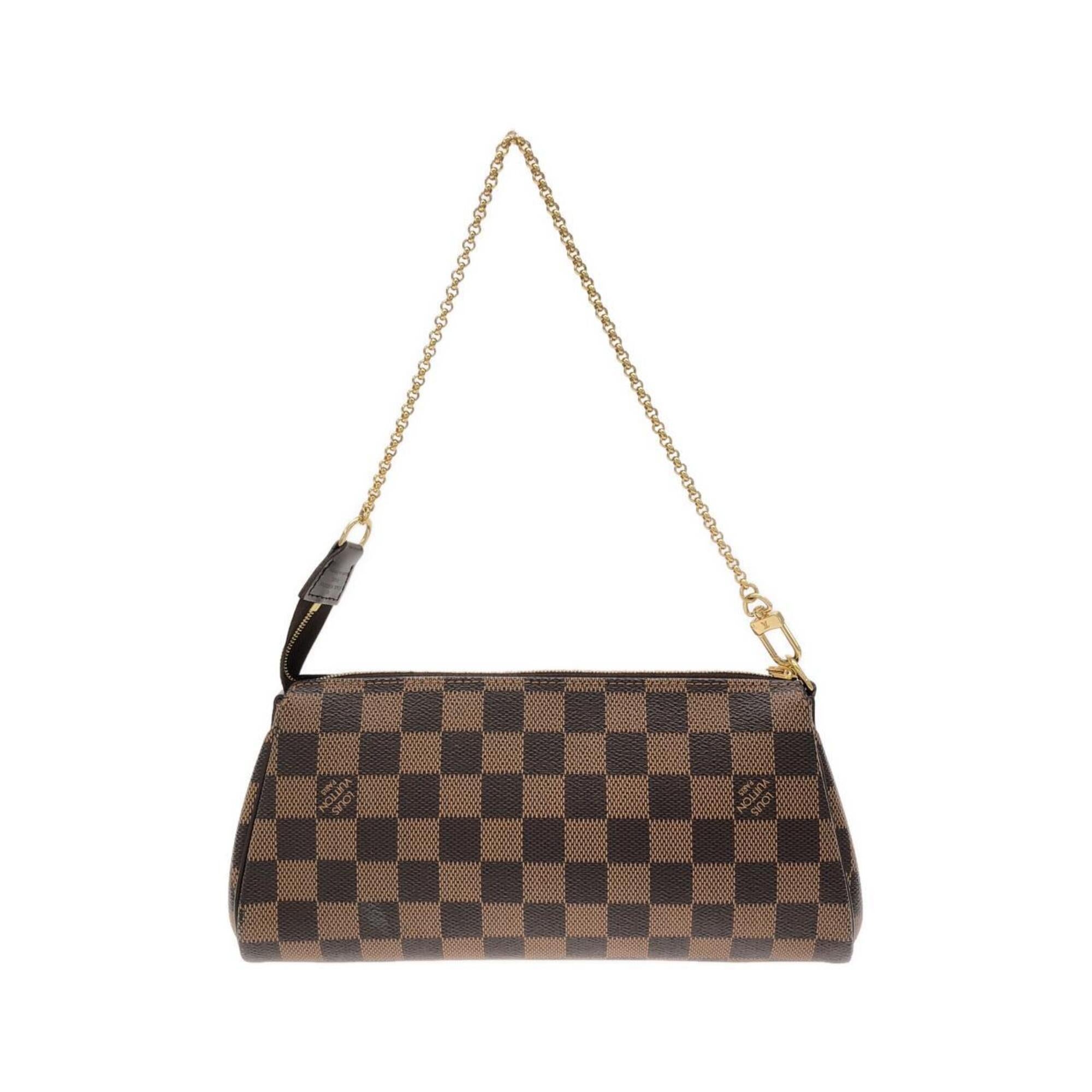Louis Vuitton Brown Coated Canvas Shoulder Bag (Pre-Owned)