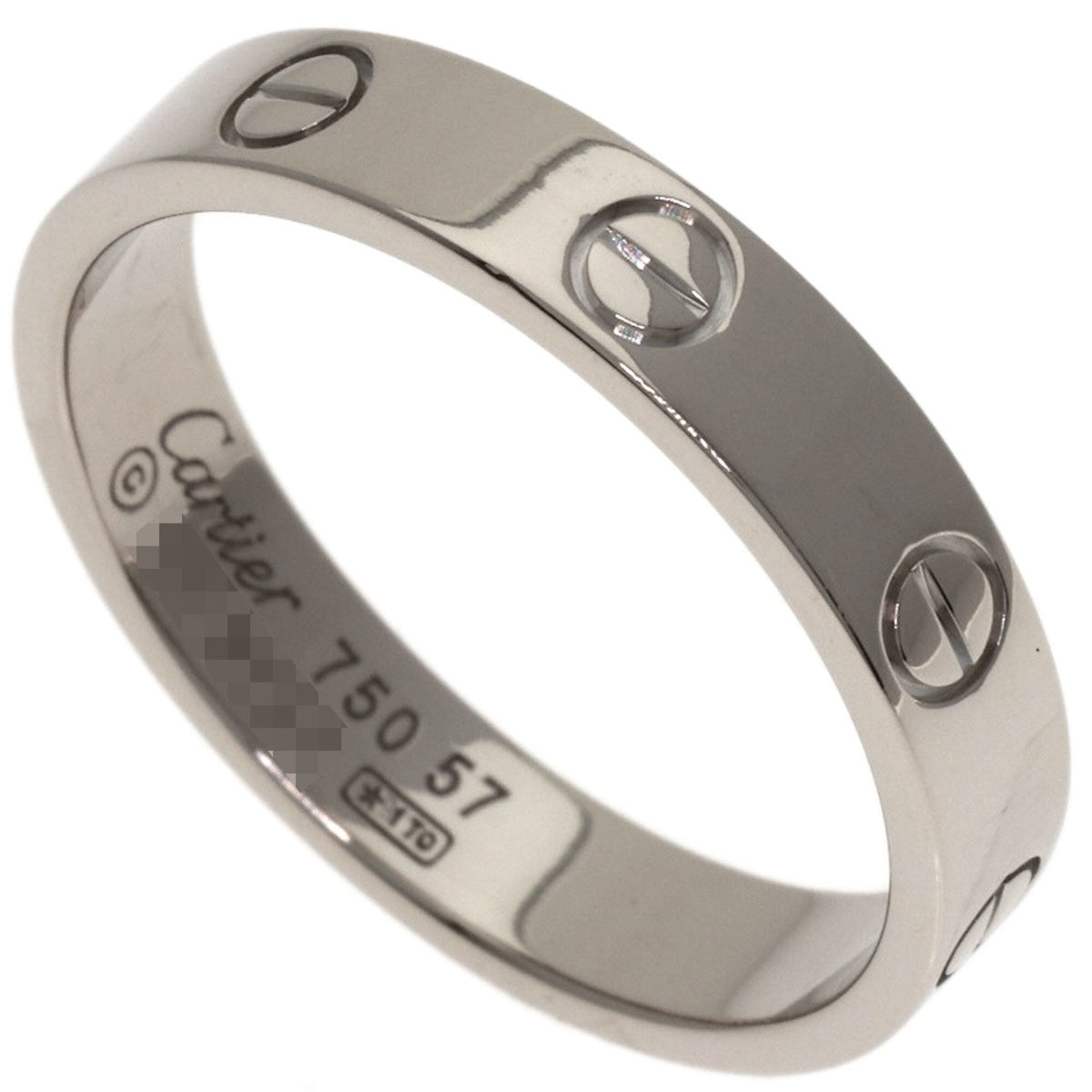 Cartier White Gold (18K) Band Ring (Pre-Owned)