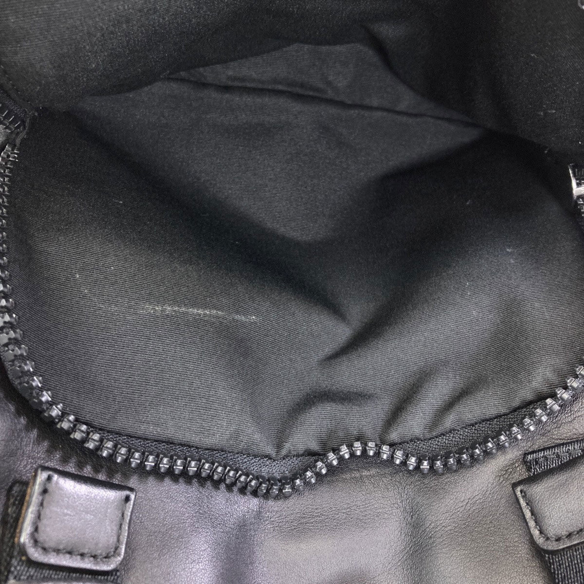 Coach Black Leather Backpack (Pre-Owned)