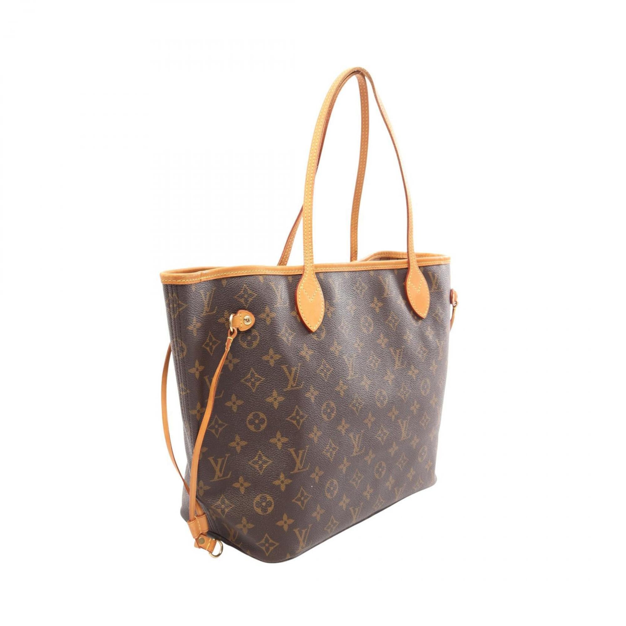 Louis Vuitton Brown Pvc Leather Handbag Tote Bag (Pre-Owned)
