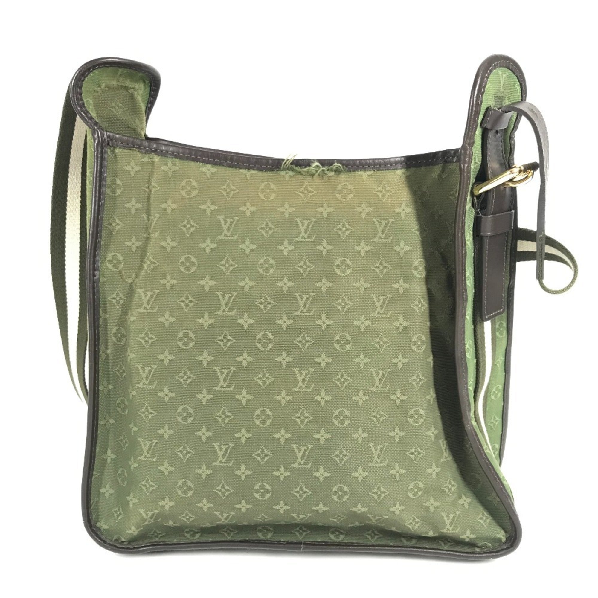 Louis Vuitton Khaki Monogram Mini Shoulder Bag (Pre-Owned)