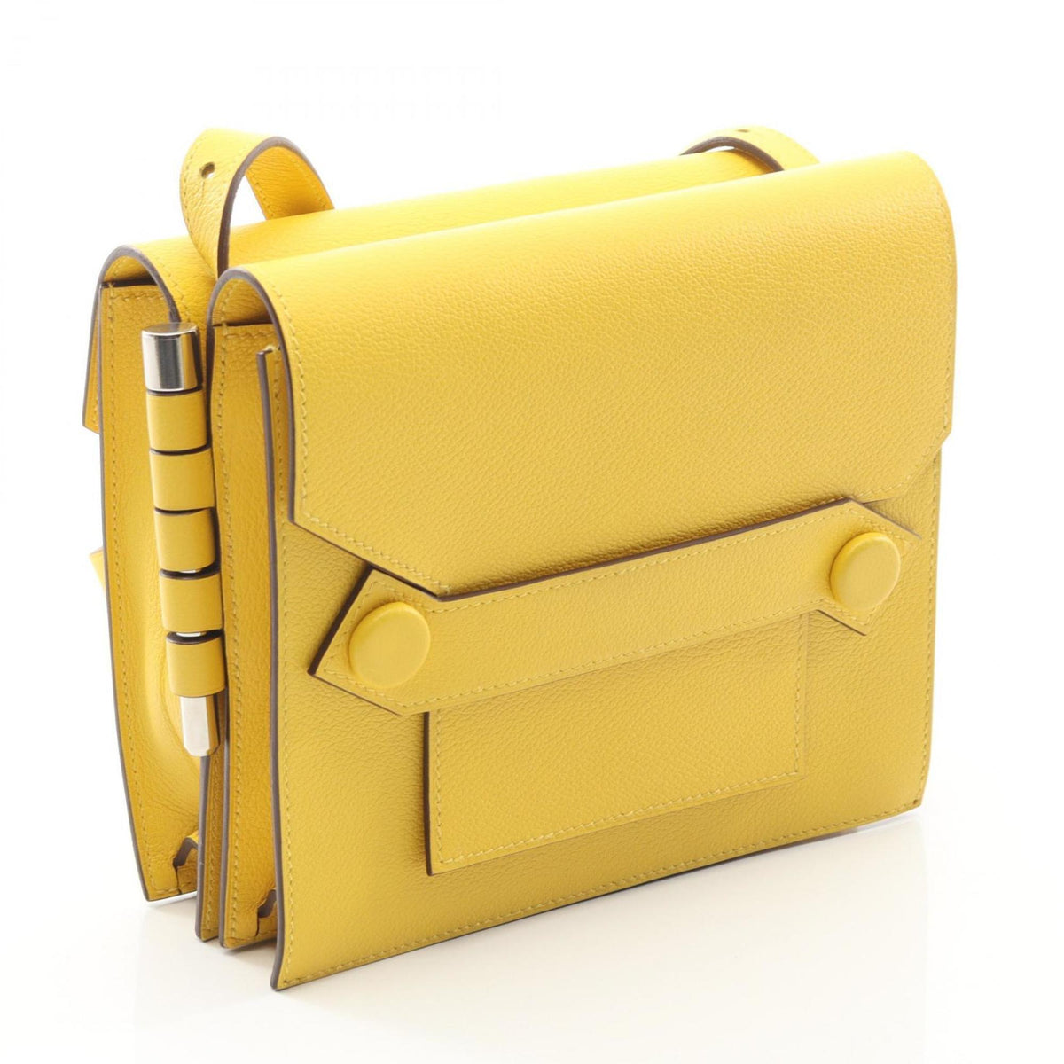 Hermes Yellow Leather Shoulder Bag (Pre-Owned)