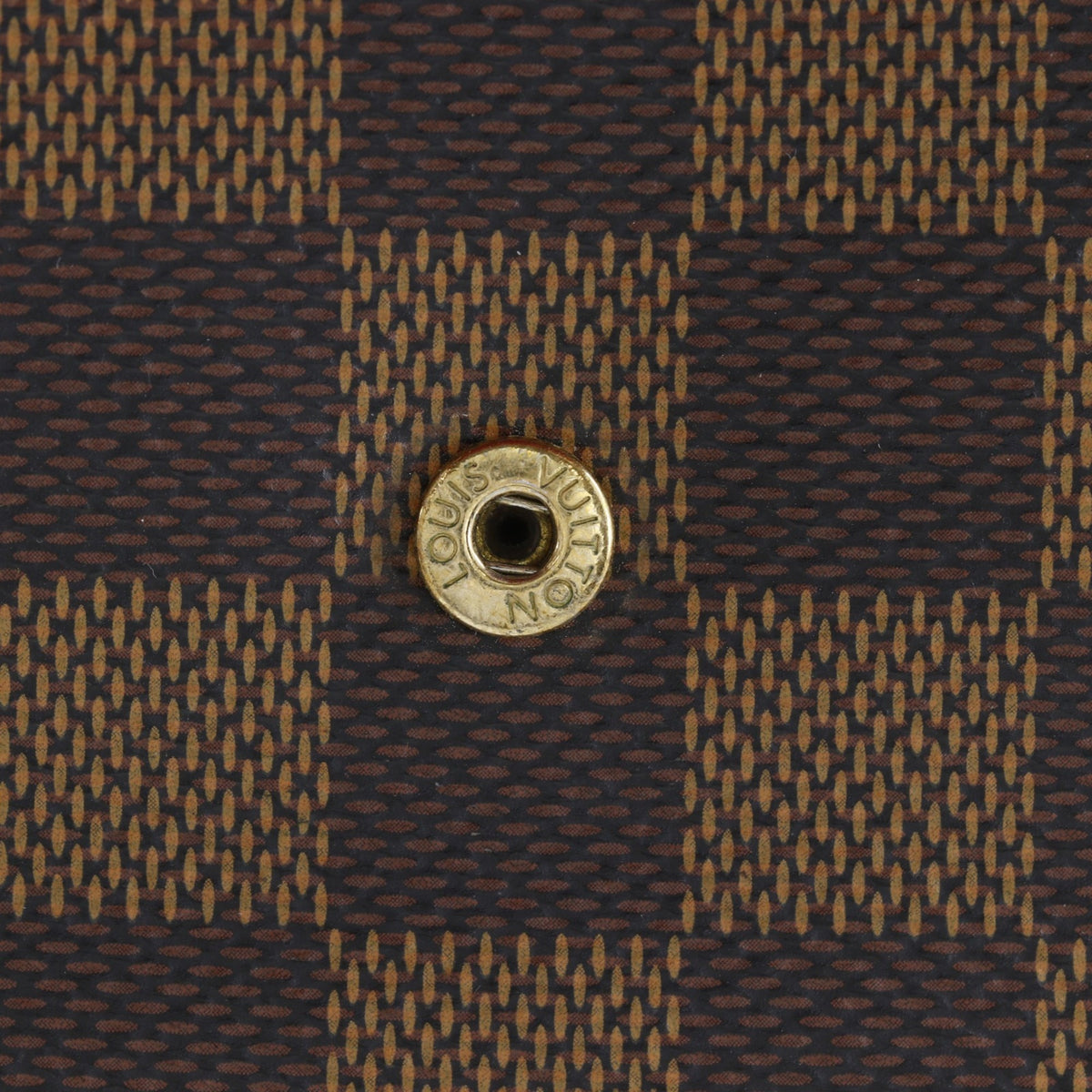 Louis Vuitton Brown Damier Canvas Pochette Pouch Shoulder Bag (Pre-Owned)