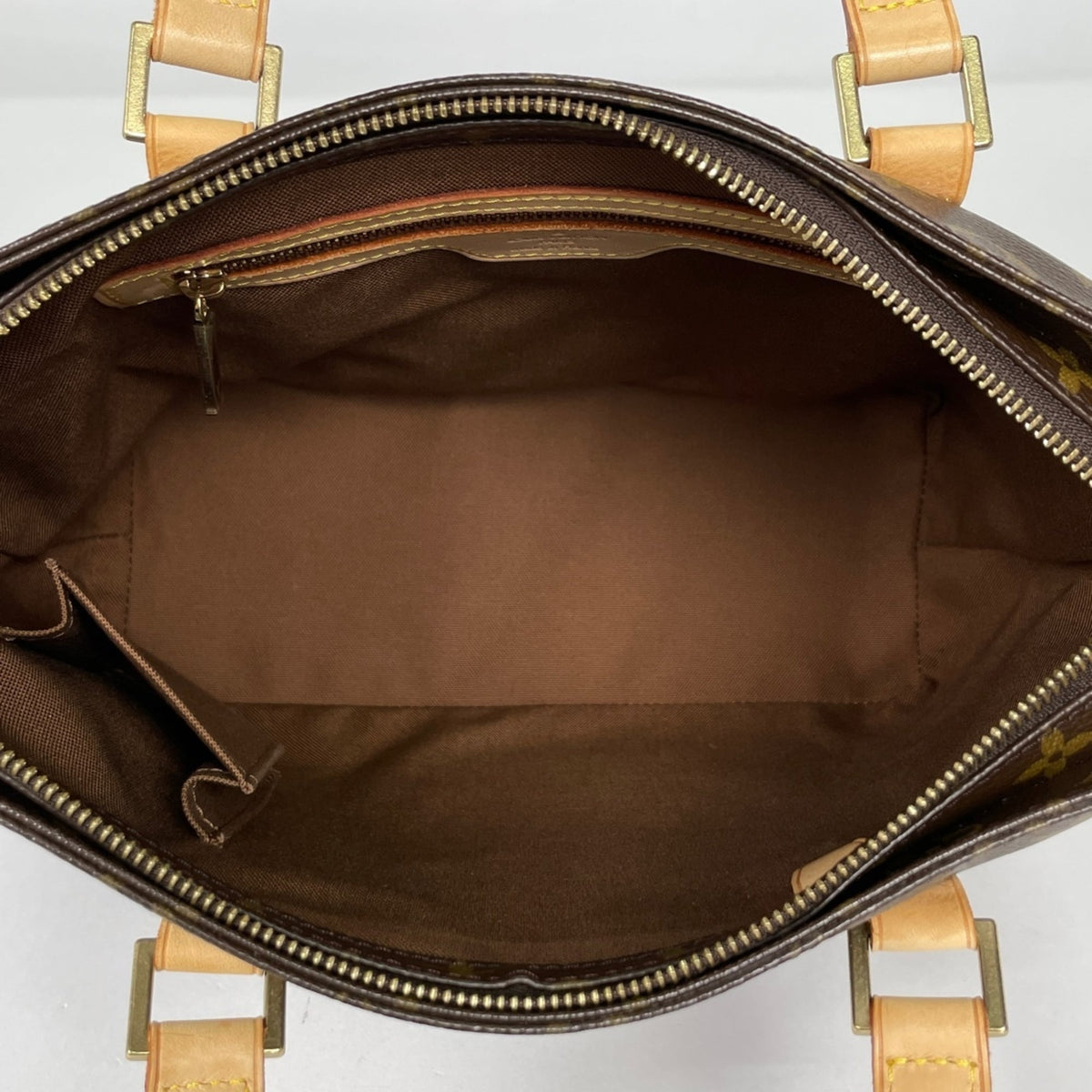 Louis Vuitton Brown Monogram Shoulder Bag Tote Bag (Pre-Owned)