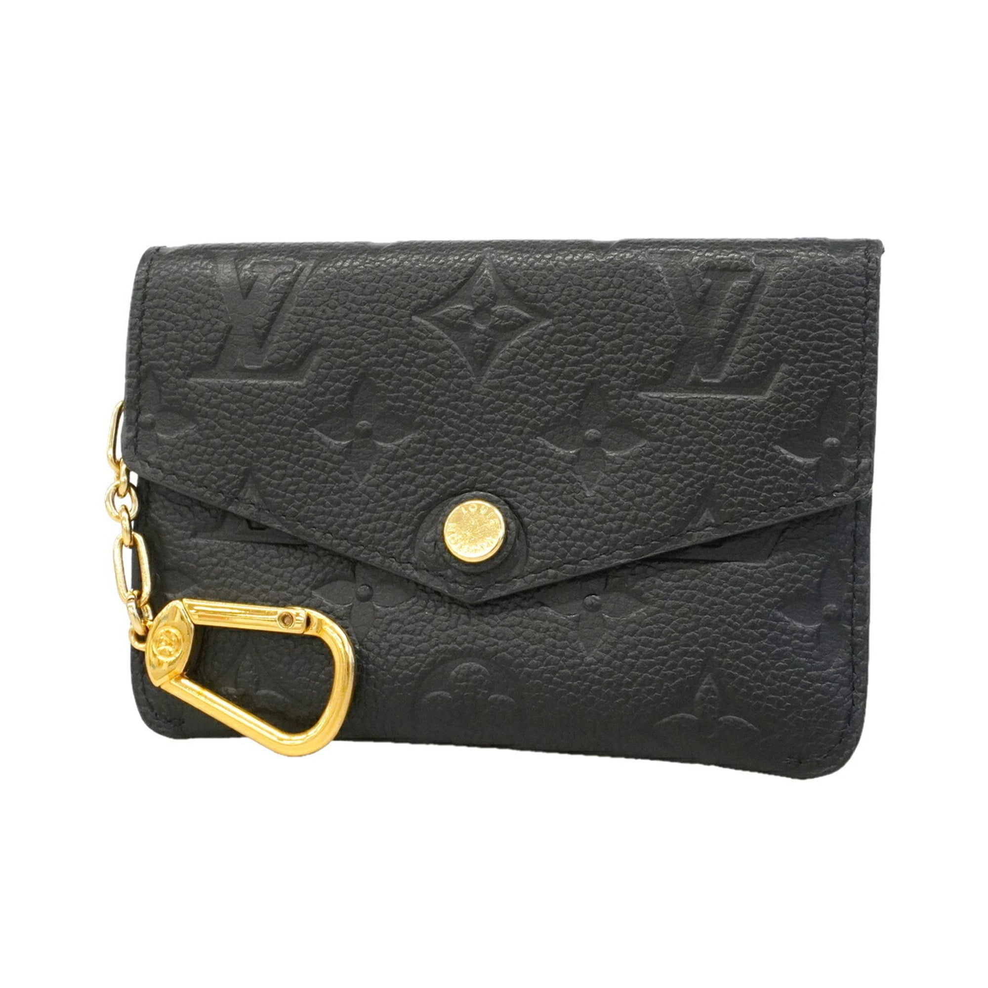 Louis Vuitton Noir Coin Purse/Coin Case (Pre-Owned)