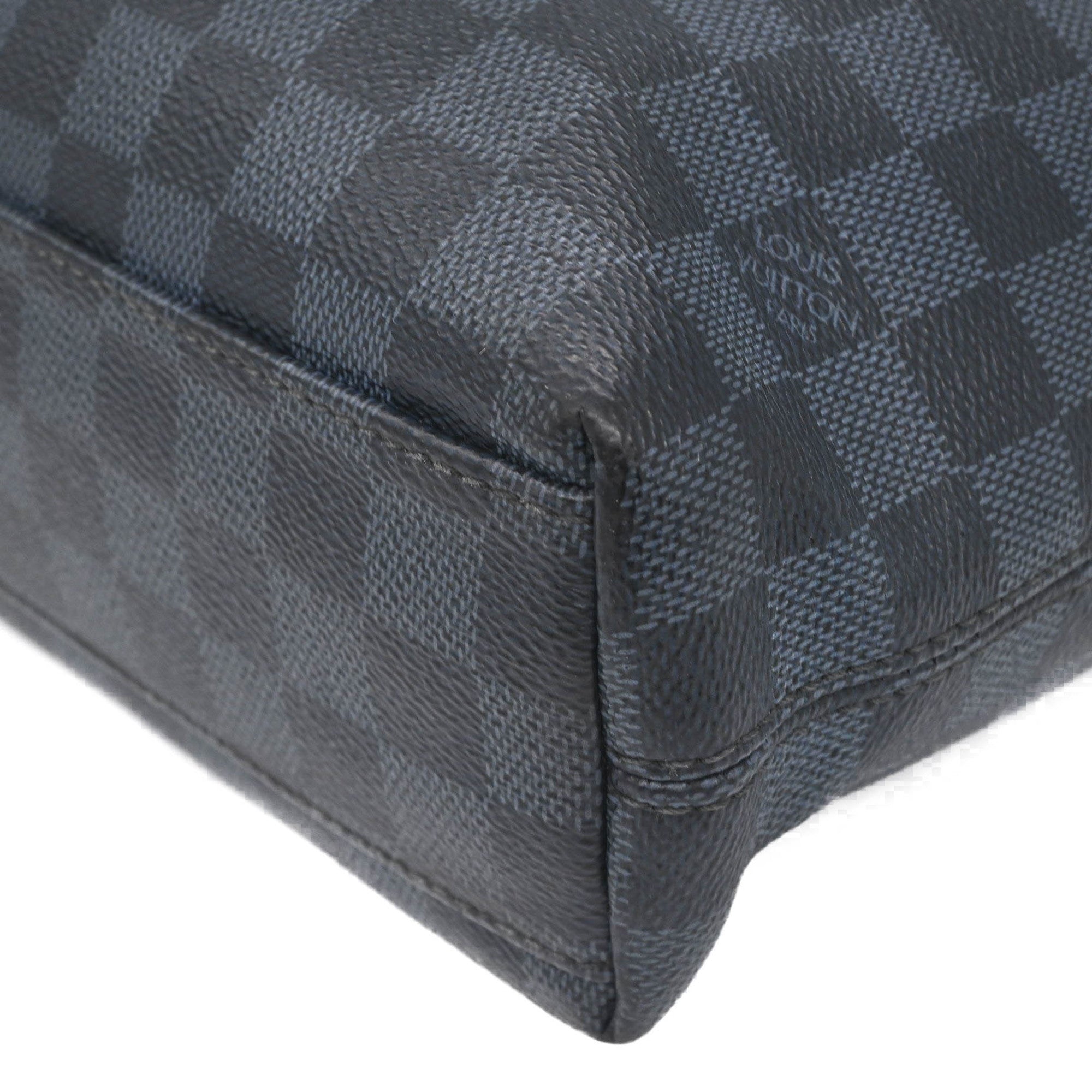 Louis Vuitton Black Cobalt Shoulder Bag Tote Bag (Pre-Owned)