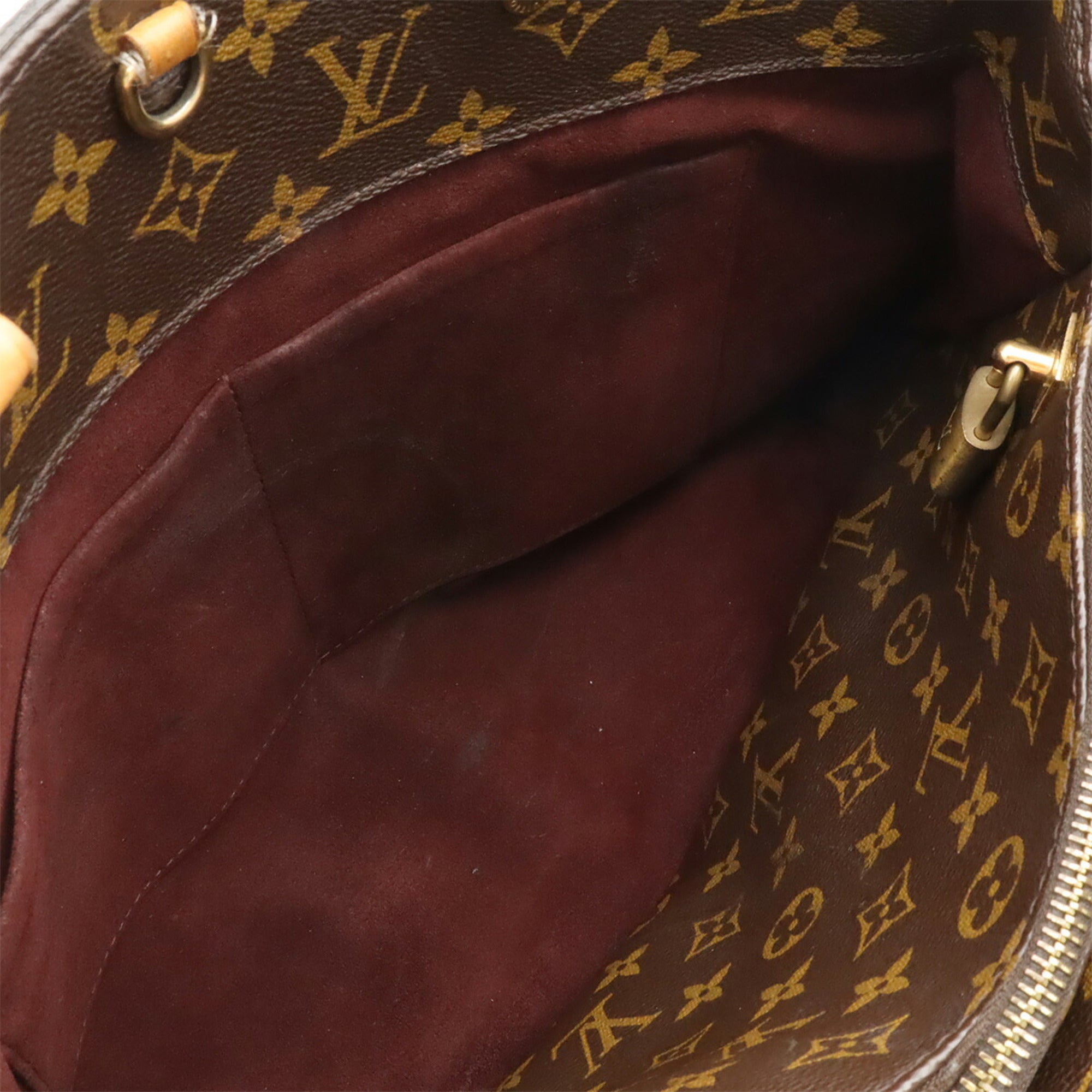 Louis Vuitton Brown Monogram Monogram Handbag Shoulder Bag Tote Bag (Pre-Owned)