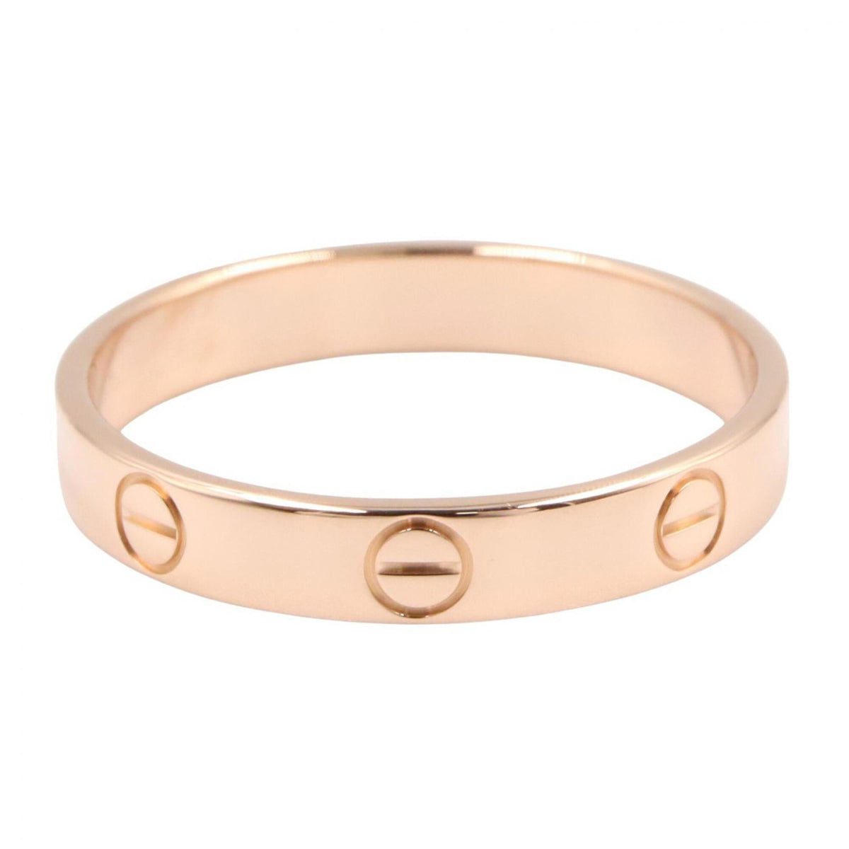 Cartier Gold Pink Gold (18K) Band Ring (Pre-Owned)