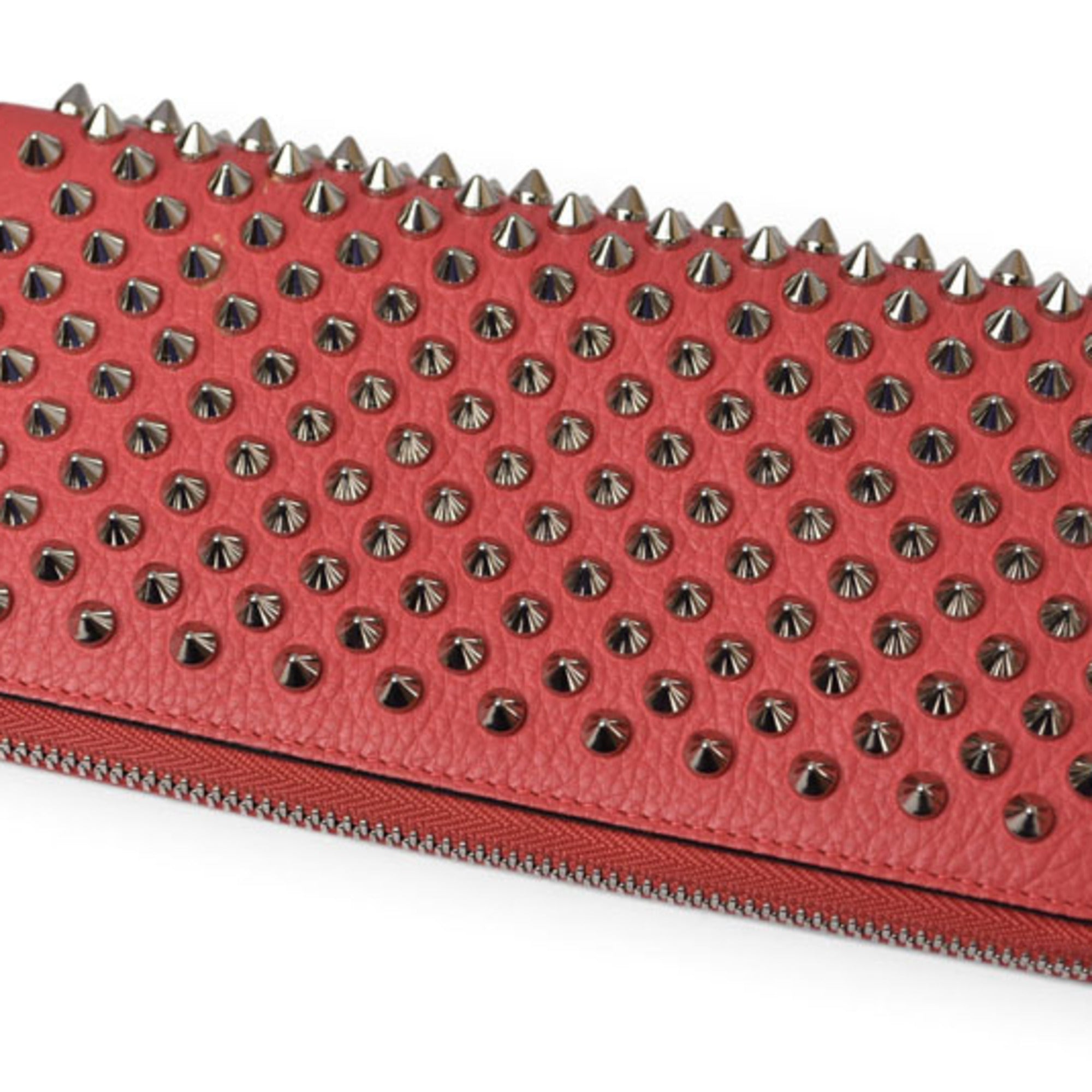 Christian Louboutin Leather Long Wallet (Bi-Fold) (Pre-Owned)