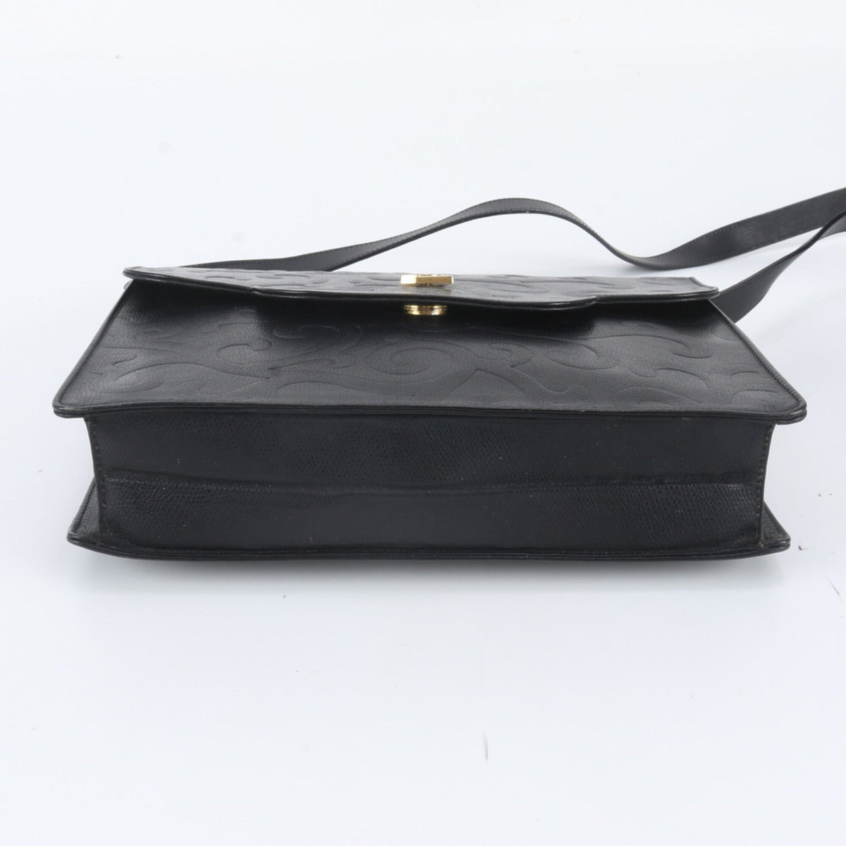 Yves Saint Laurent Black Leather Shoulder Bag (Pre-Owned)