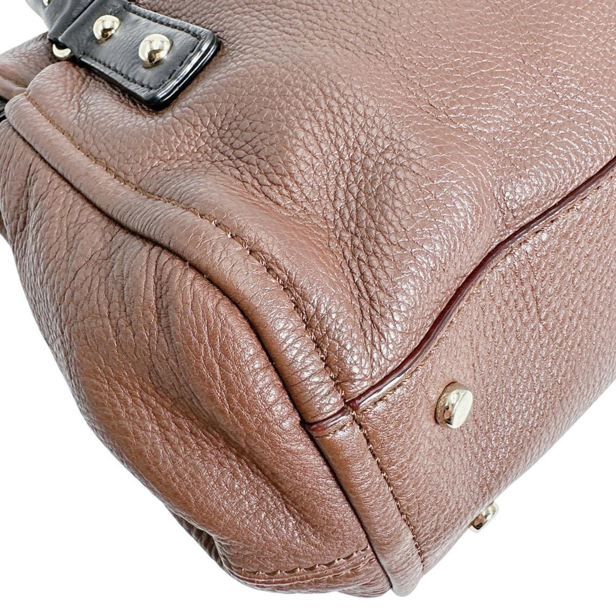 Kate Spade Brown Leather Handbag (Pre-Owned)