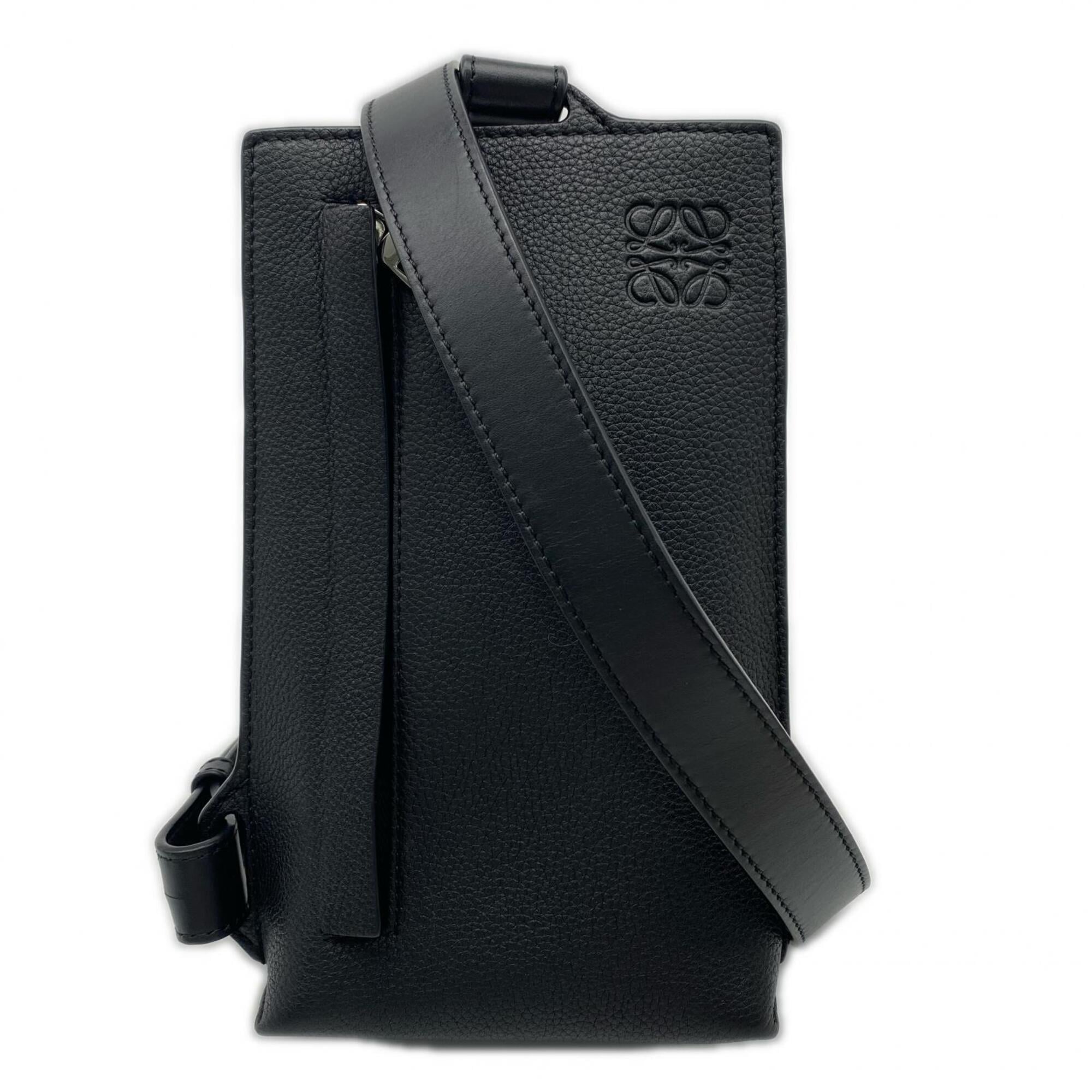 Loewe Black Leather Sling Bag (Pre-Owned)