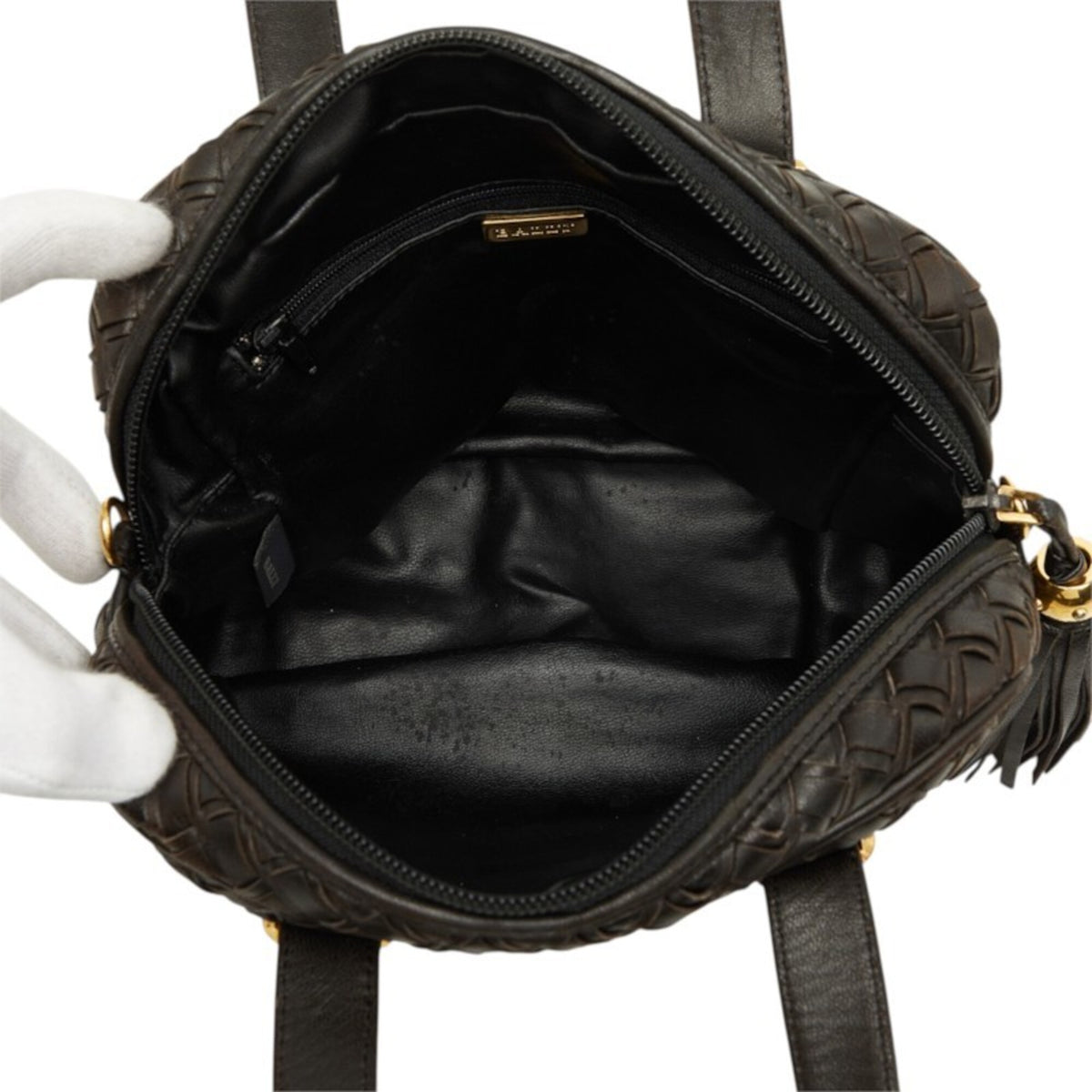 Bally Dark Brown Leather Handbag (Pre-Owned)