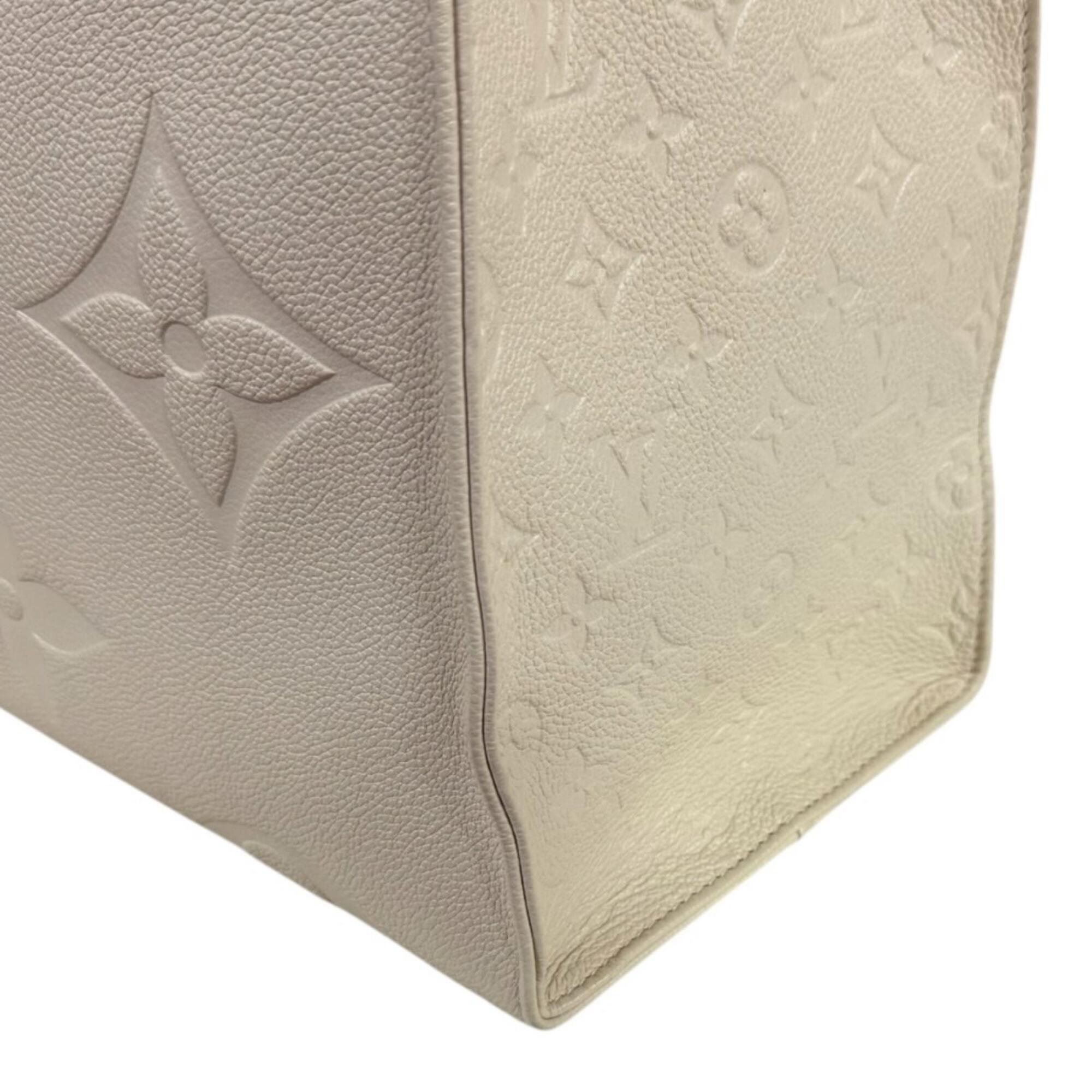 Louis Vuitton Beige Off-White Monogram Empreinte Shoulder Bag (Pre-Owned)