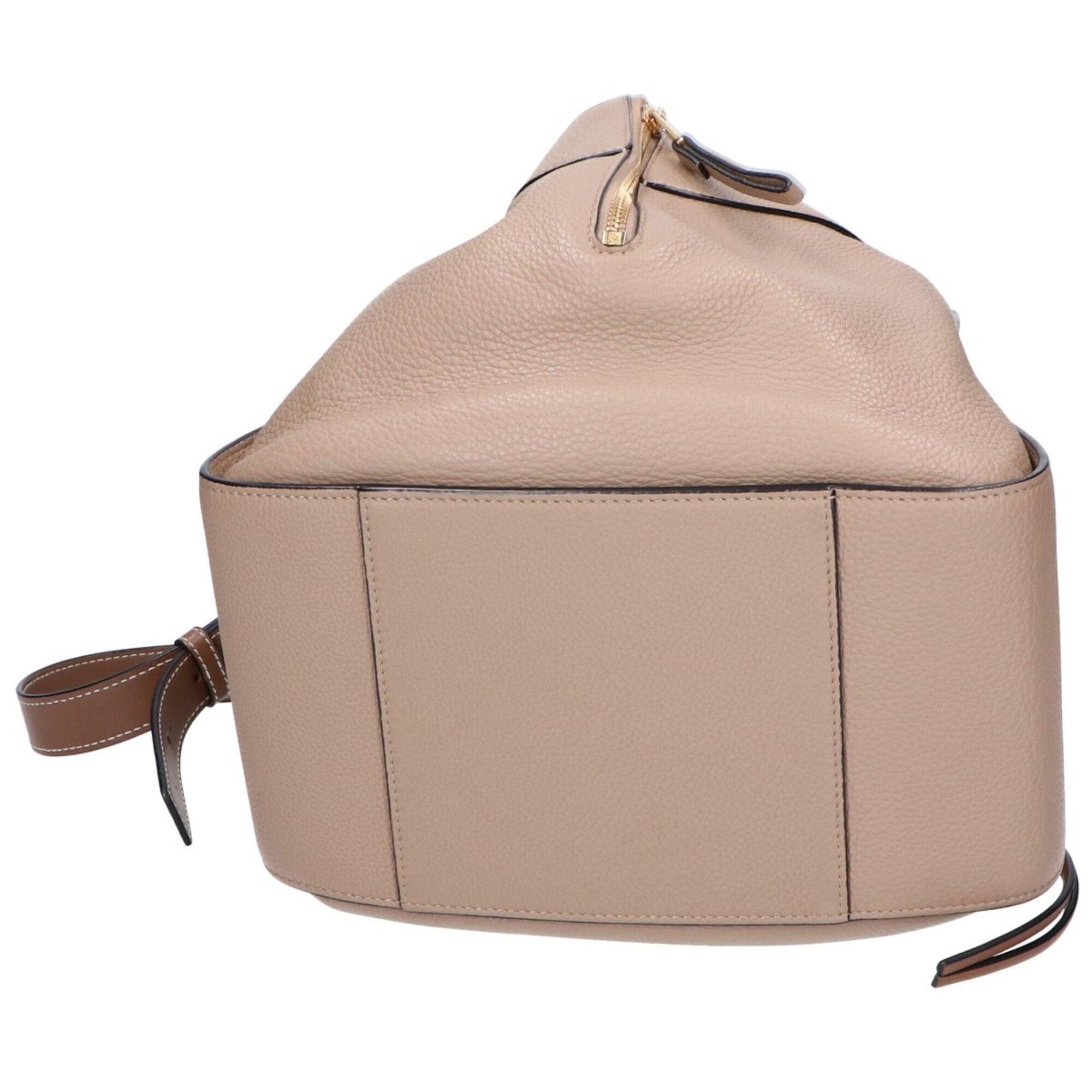 Loewe Gold Leather Handbag Shoulder Bag (Pre-Owned)