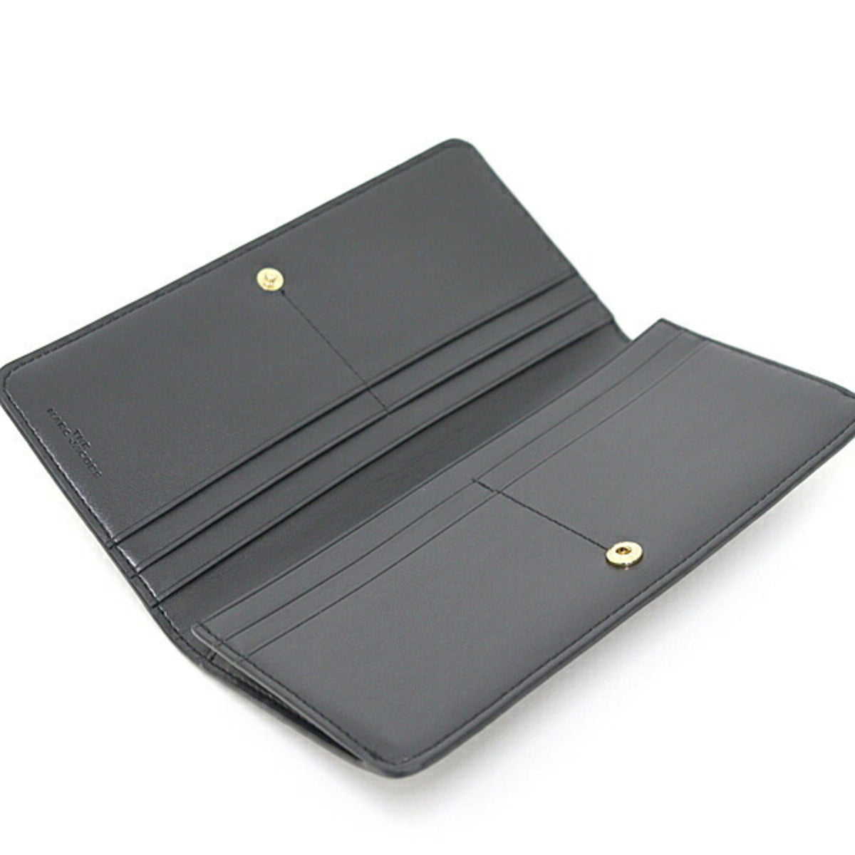 Marc Jacobs Black Leather Long Wallet (Bi-Fold) (Pre-Owned)