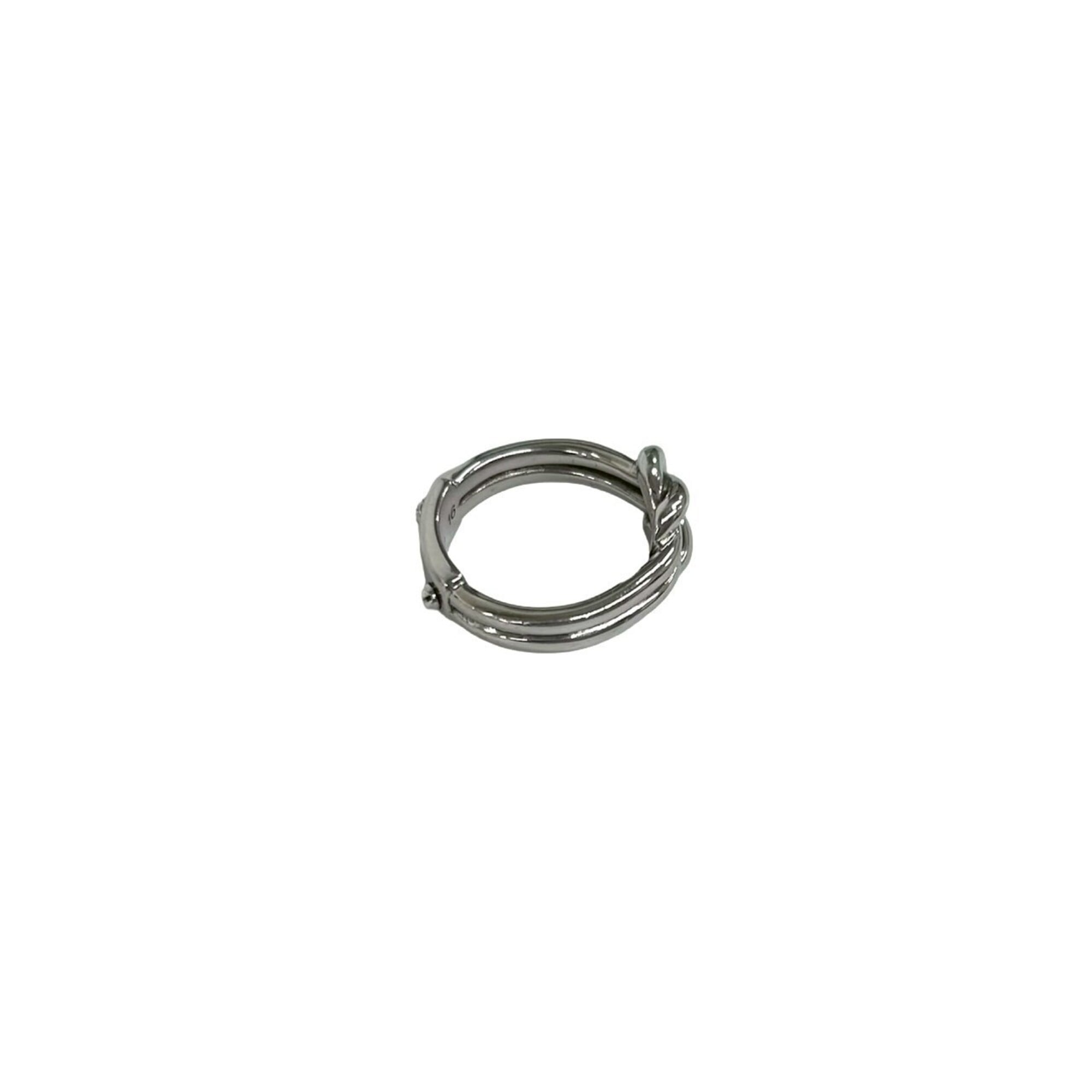 Gucci Silver Silver 925 Band Ring (Pre-Owned)