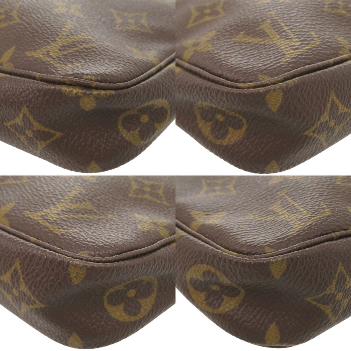 Louis Vuitton Brown Monogram Monogram Handbag Pochette Pouch (Pre-Owned)