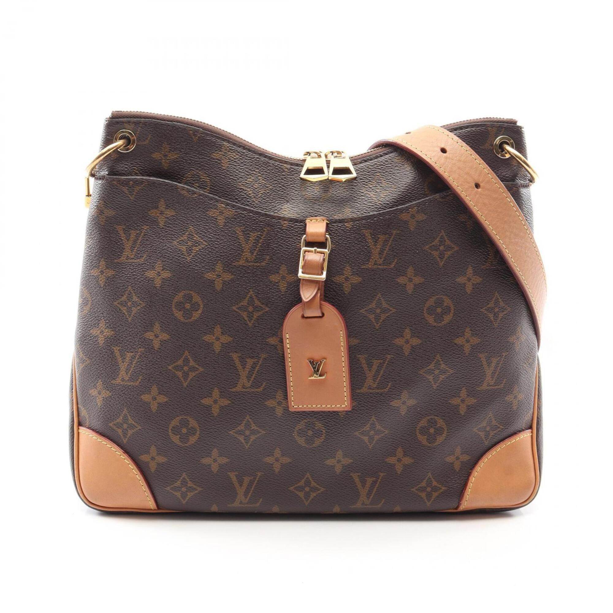 Louis Vuitton Brown Monogram Monogram Leather Handbag Shoulder Bag (Pre-Owned)