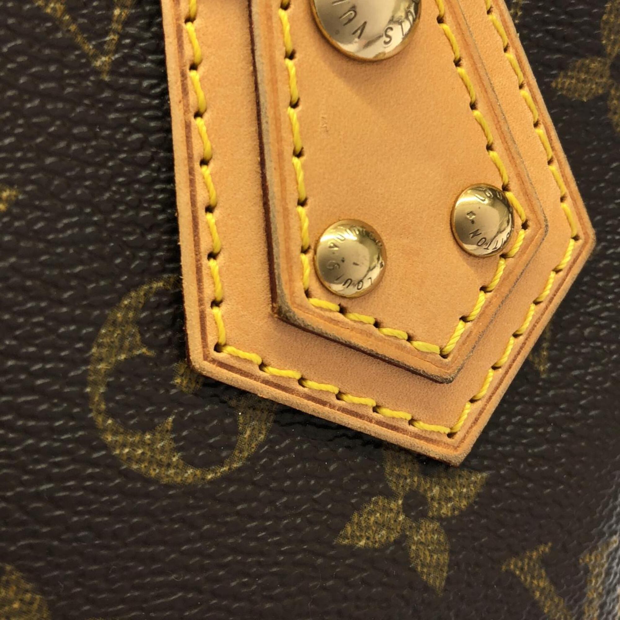 Louis Vuitton Marron Coated Canvas Handbag (Pre-Owned)