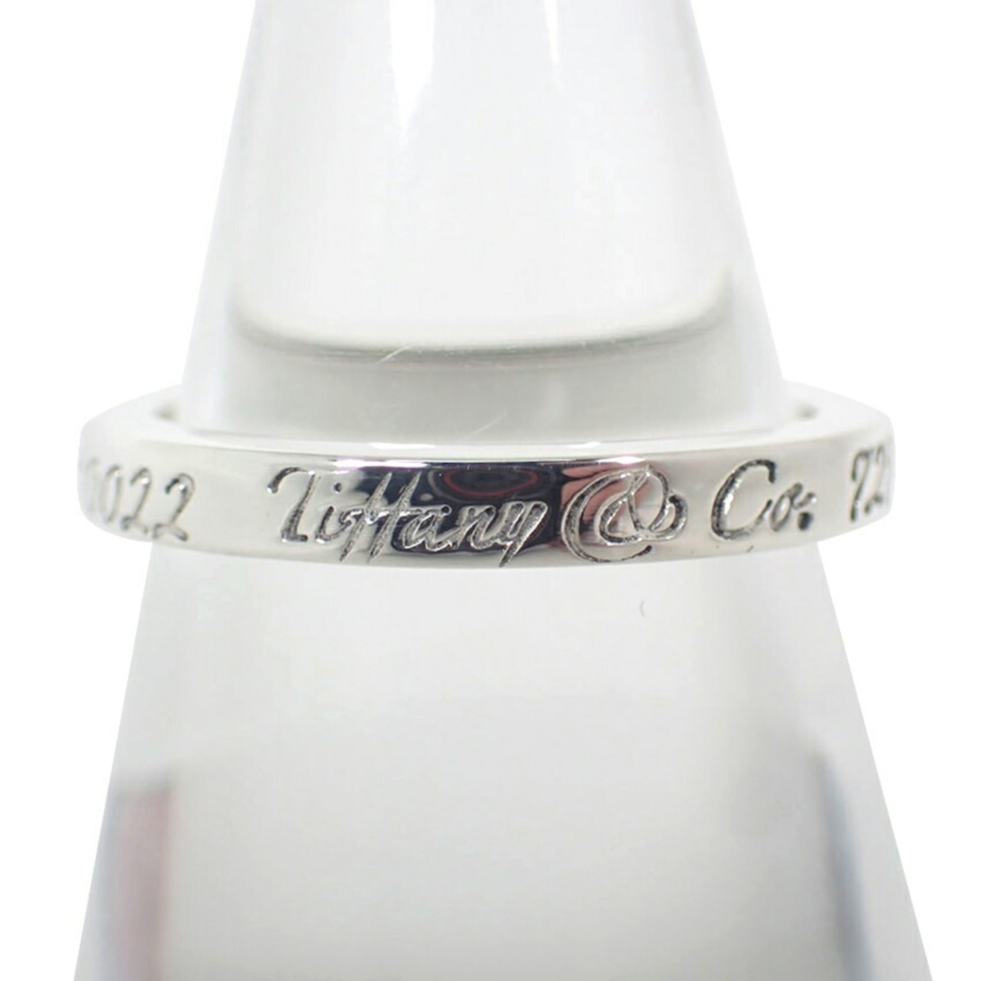 Tiffany Sterling Silver 925 Band Ring (Pre-Owned)
