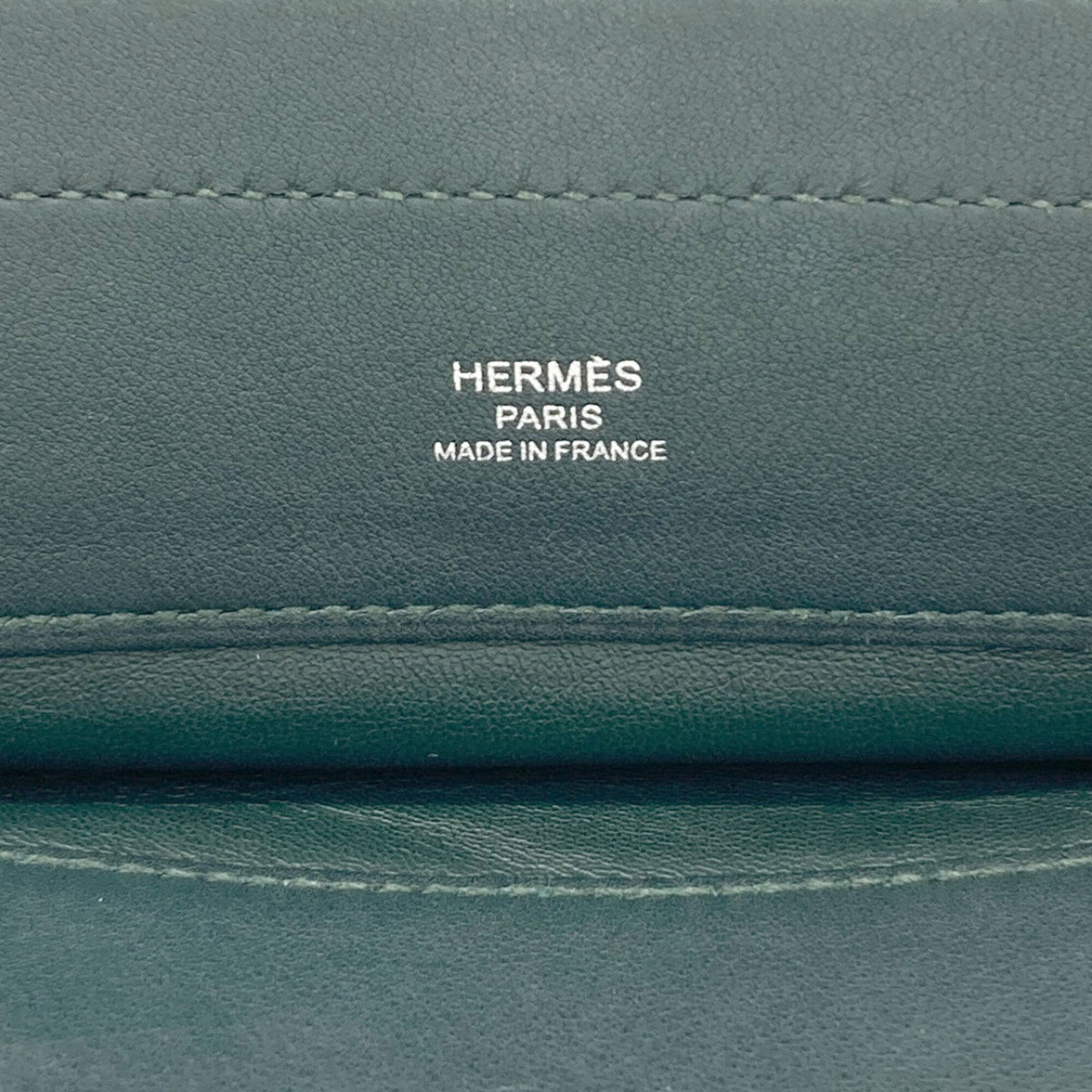 Hermes Green Swift Leather Shoulder Bag (Pre-Owned)