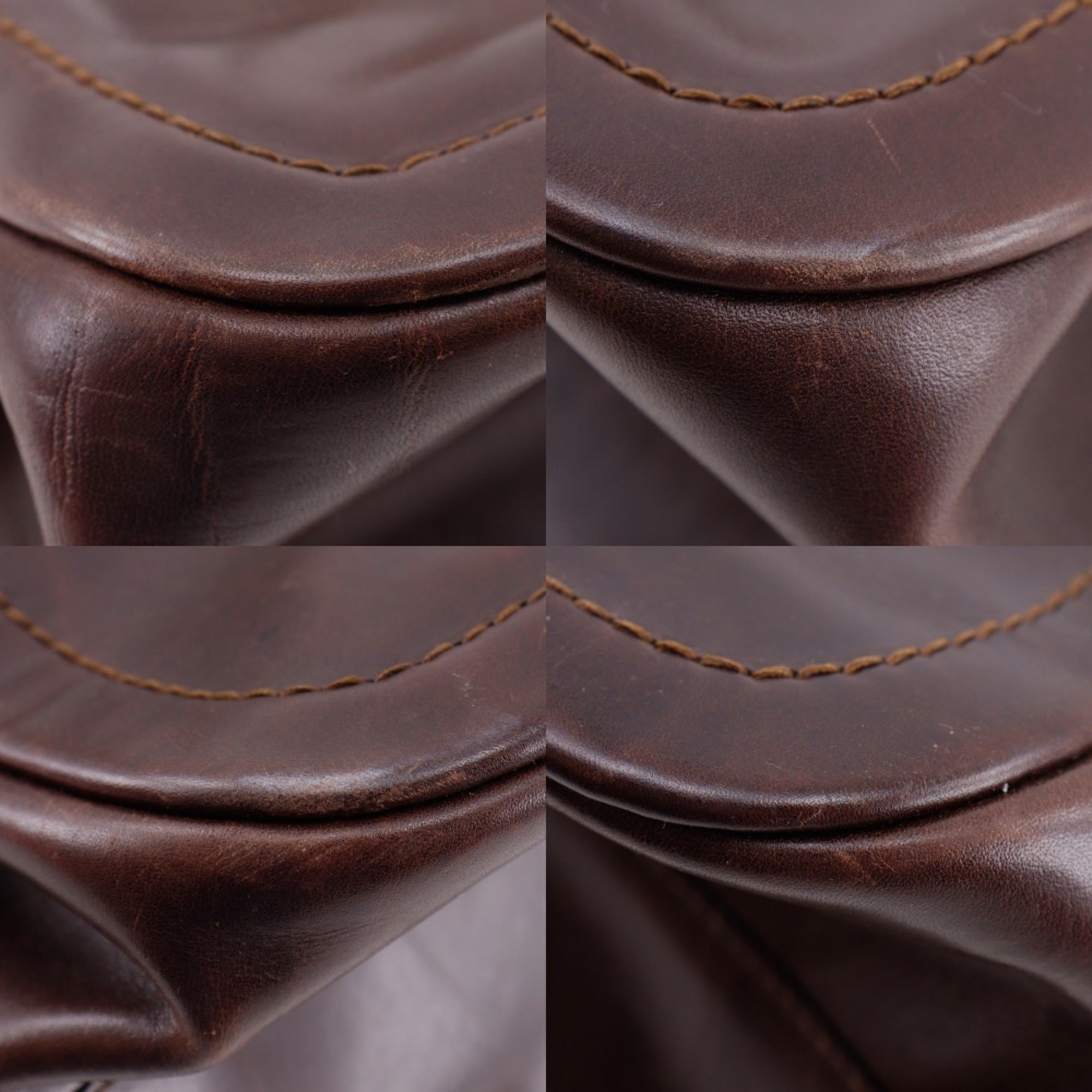 Bally Brown Leather Tote Bag (Pre-Owned)