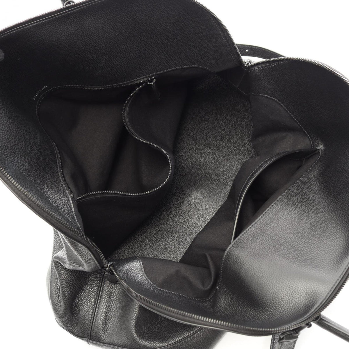 Balenciaga Black Leather Handbag Tote Bag (Pre-Owned)