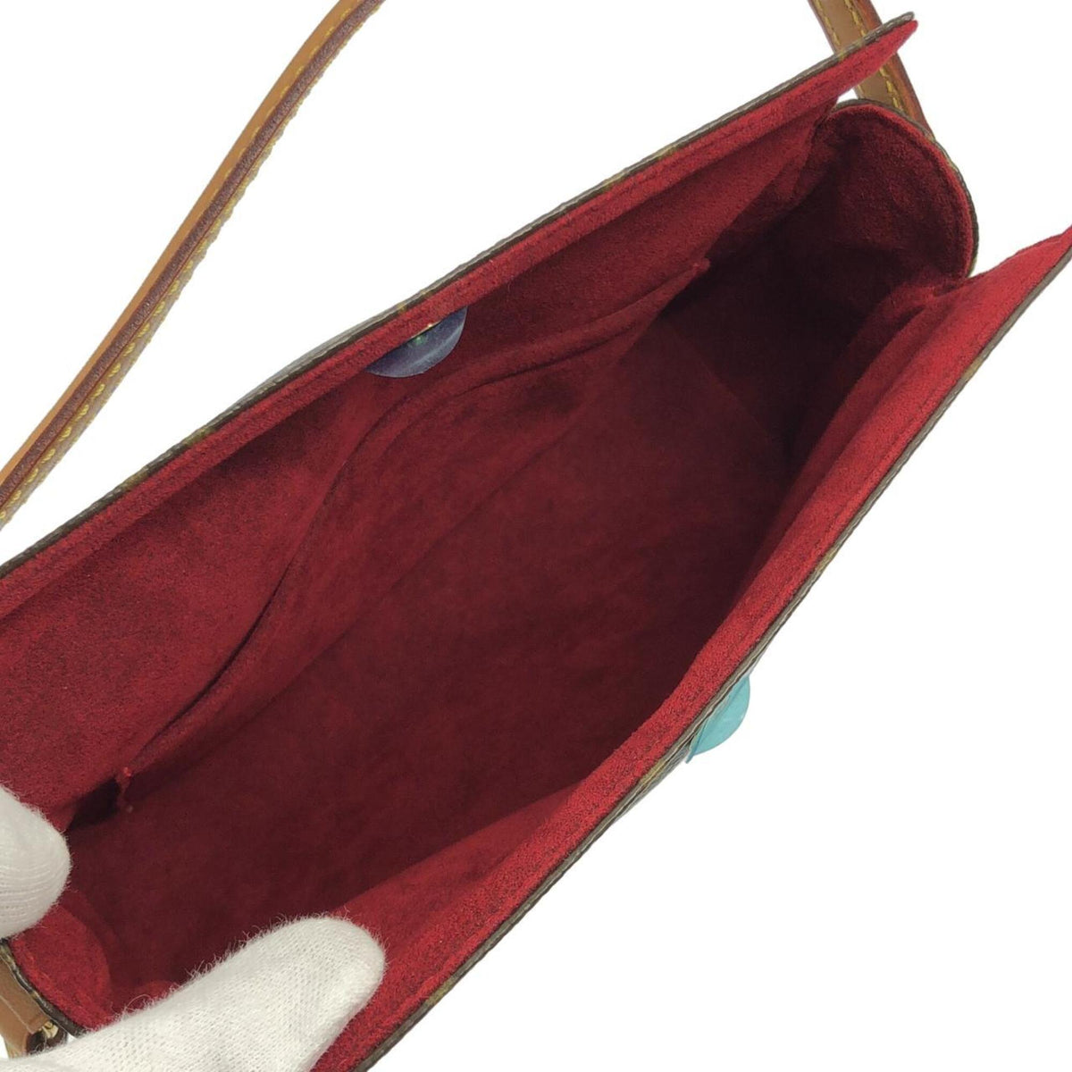 Louis Vuitton Marron Coated Canvas Handbag (Pre-Owned)
