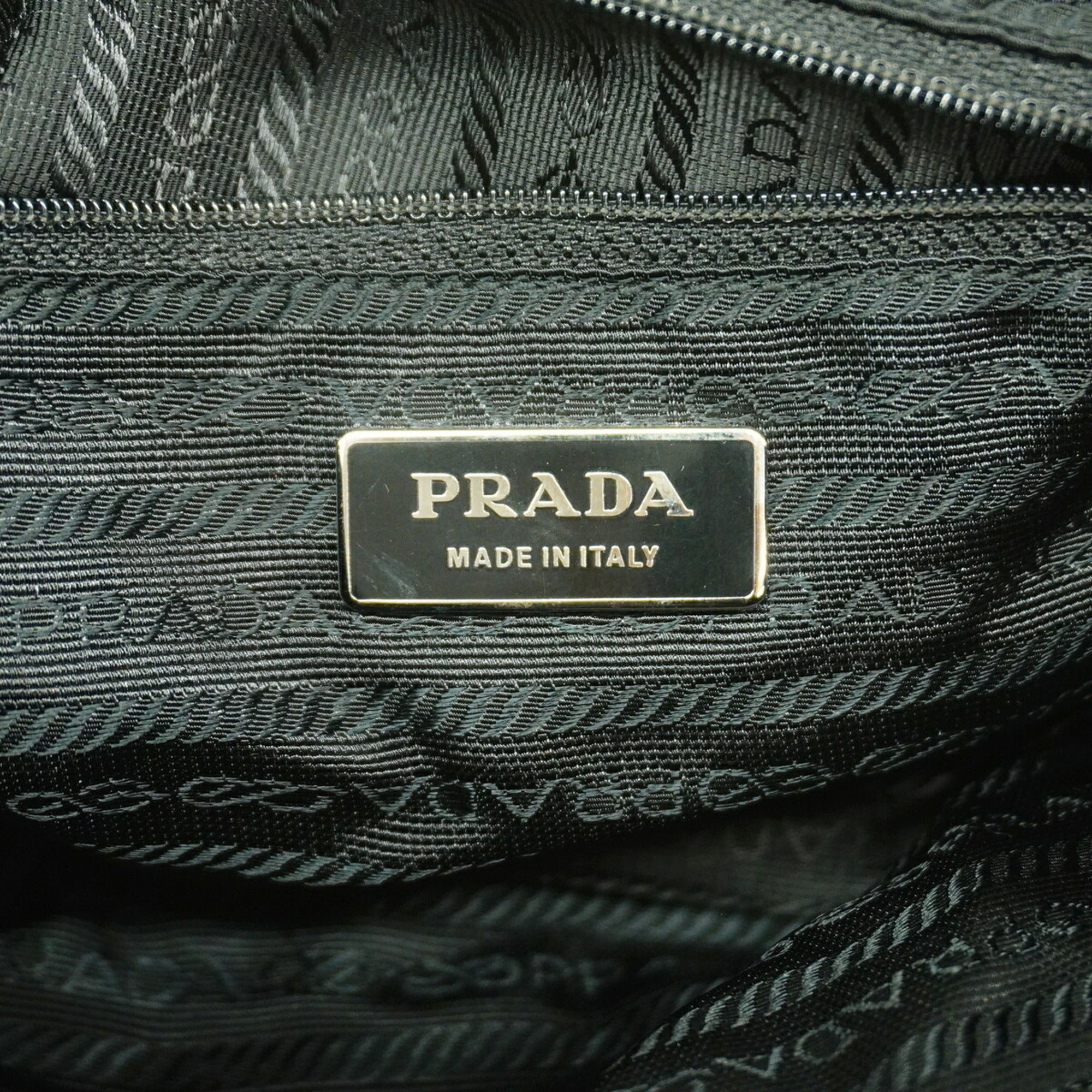 Prada Black Nylon Backpack (Pre-Owned)