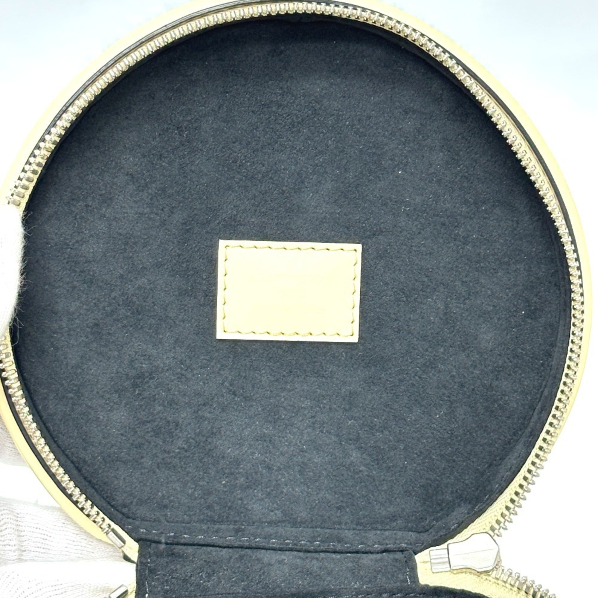 Louis Vuitton Beige Epi Leather Handbag Vanity Bag (Pre-Owned)