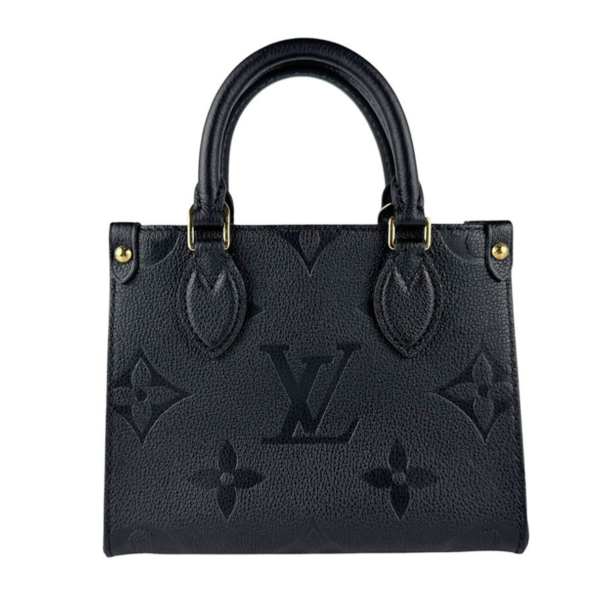 Louis Vuitton Noir Monogram Empreinte Handbag Shoulder Bag (Pre-Owned)