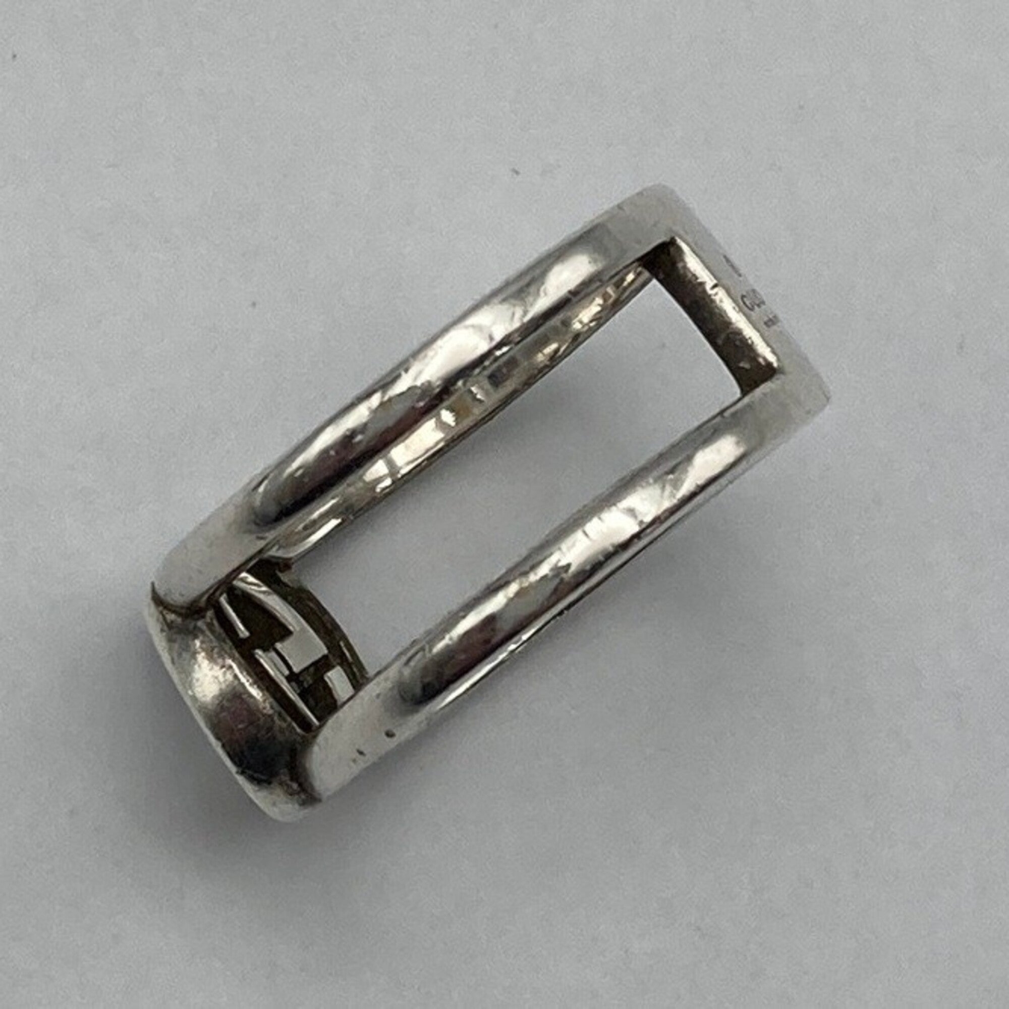 Gucci Silver 925 Band Ring (Pre-Owned)
