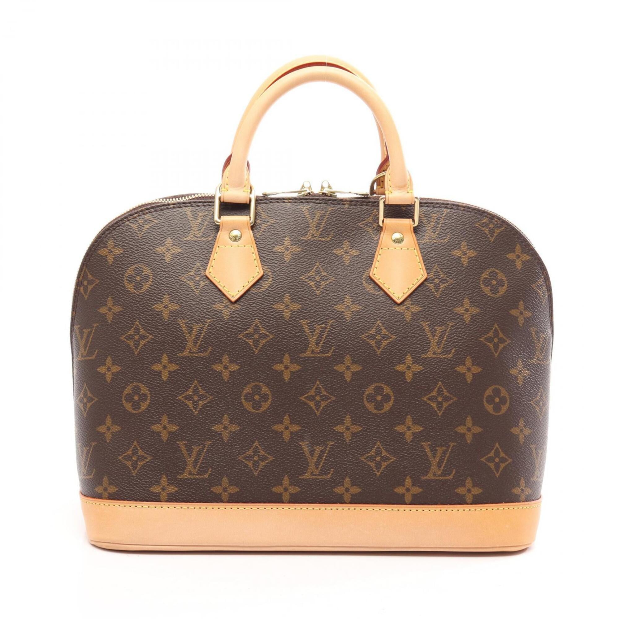 Louis Vuitton Brown Monogram Monogram Leather Handbag (Pre-Owned)