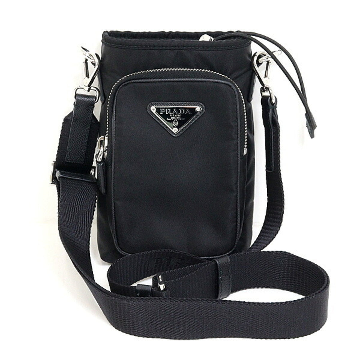 Prada Black Polyamide Shoulder Bag (Pre-Owned)