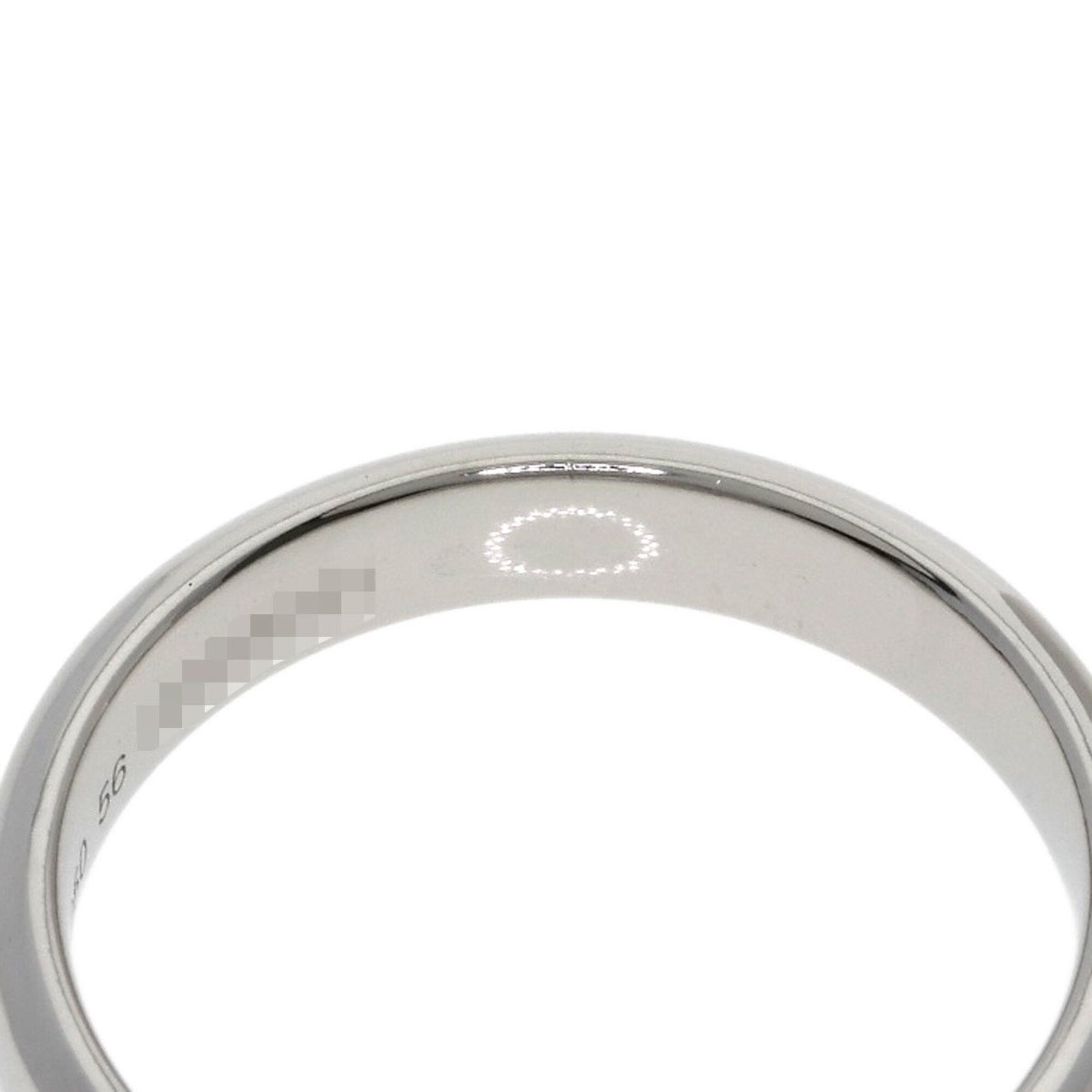 Van Cleef & Arpels Platinum 950 Band Ring (Pre-Owned)