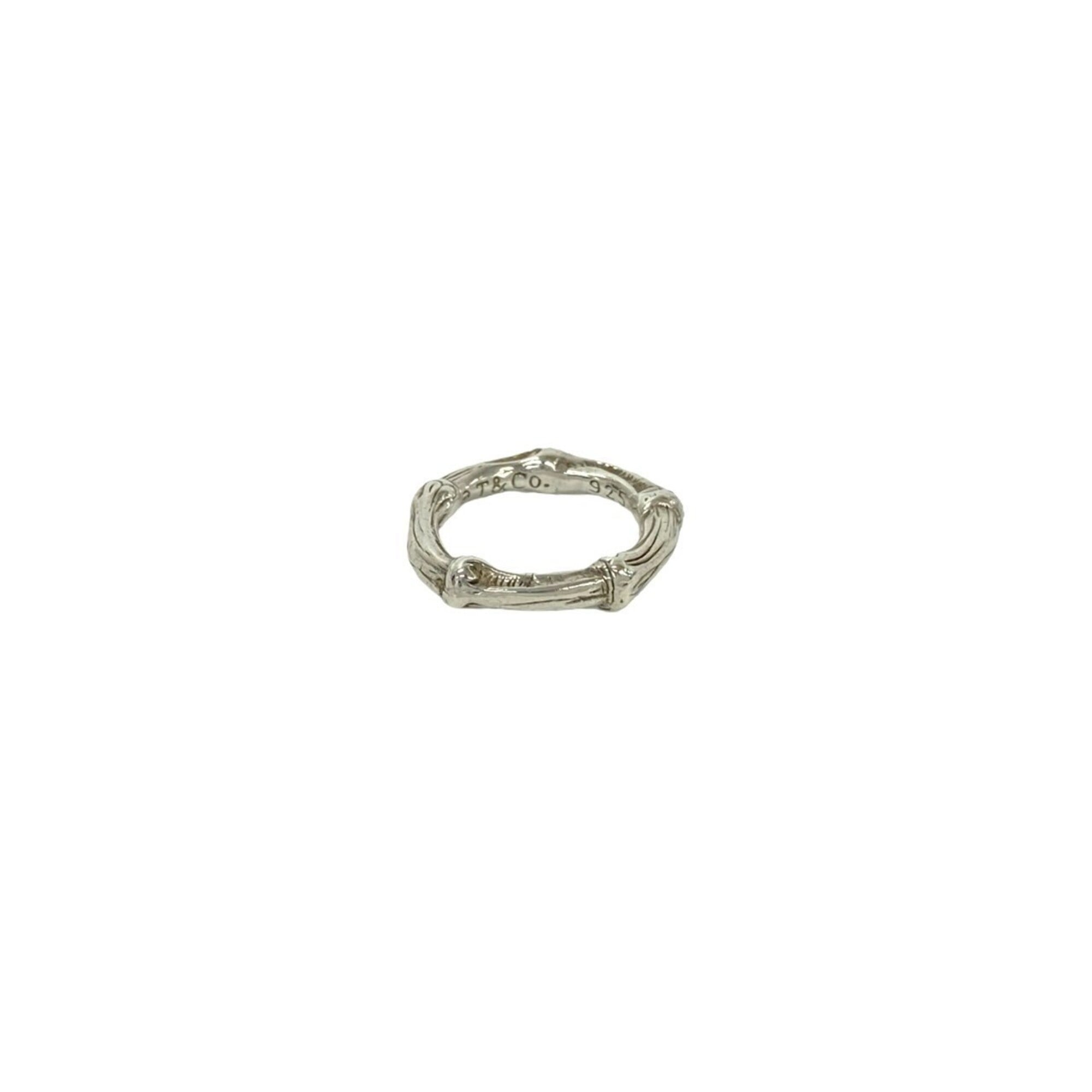 Tiffany Silver Silver 925 Band Ring (Pre-Owned)