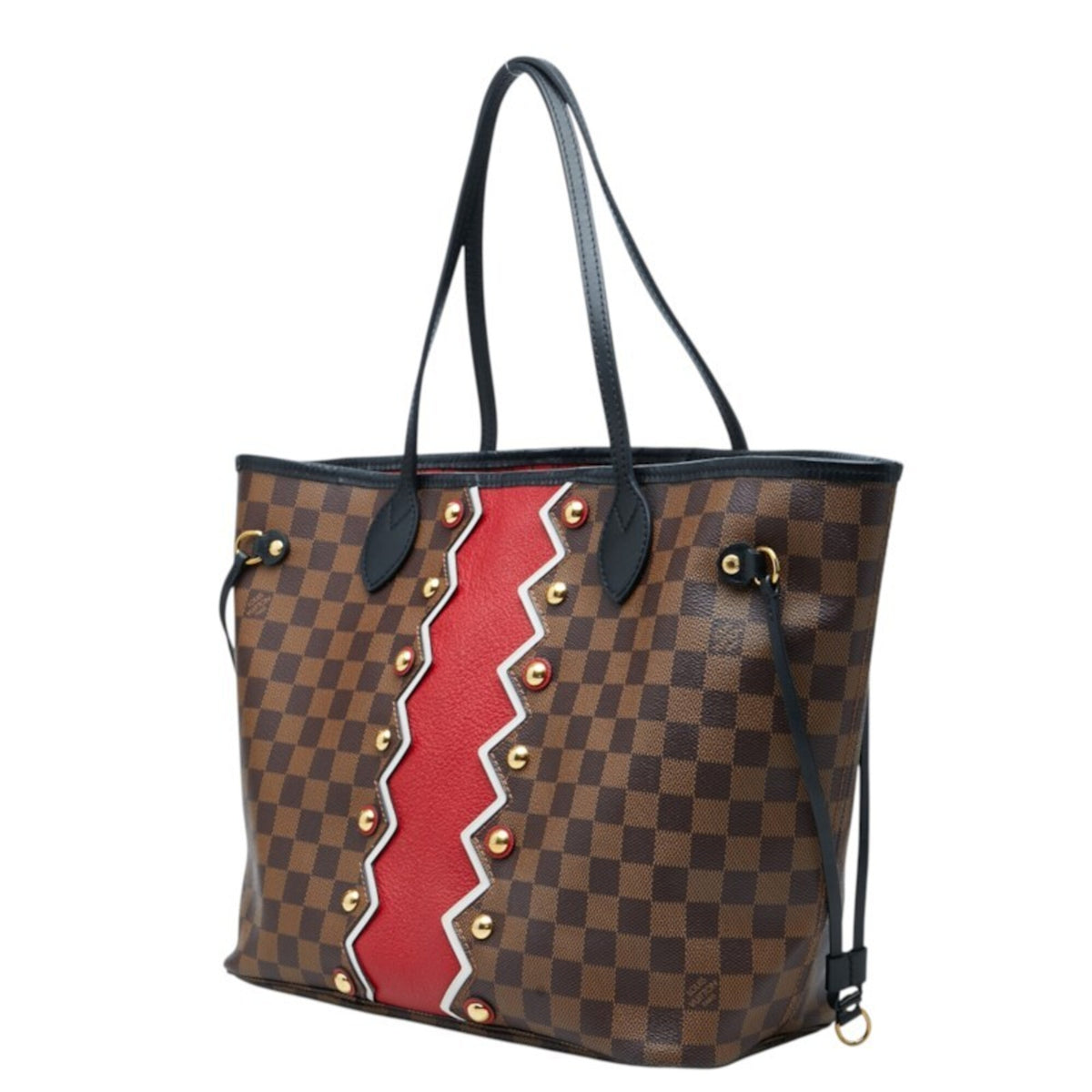 Louis Vuitton Damier Brown Pvc Leather Pouch Shoulder Bag Tote Bag (Pre-Owned)